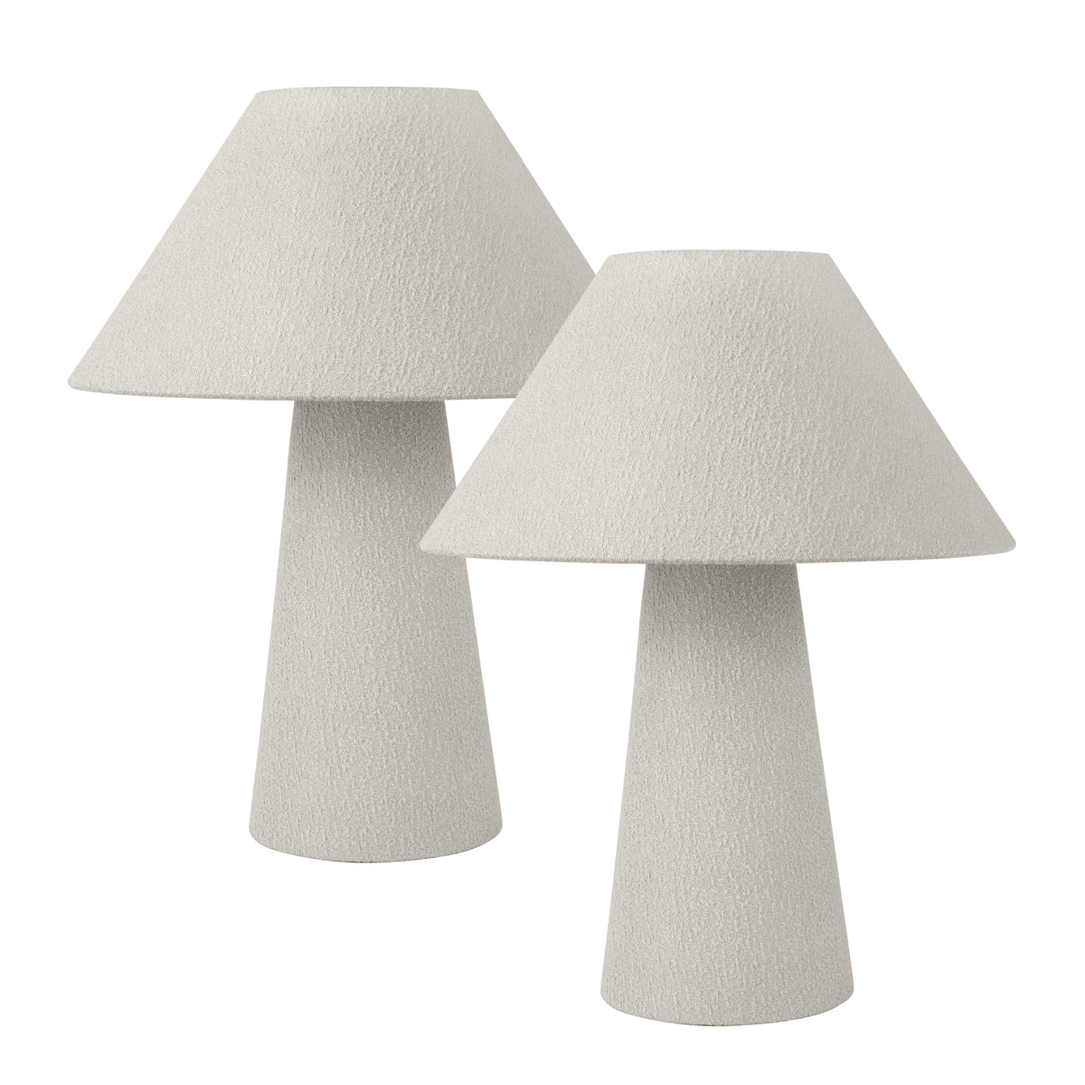 Remy Table Lamp Boucle (Set of 2)