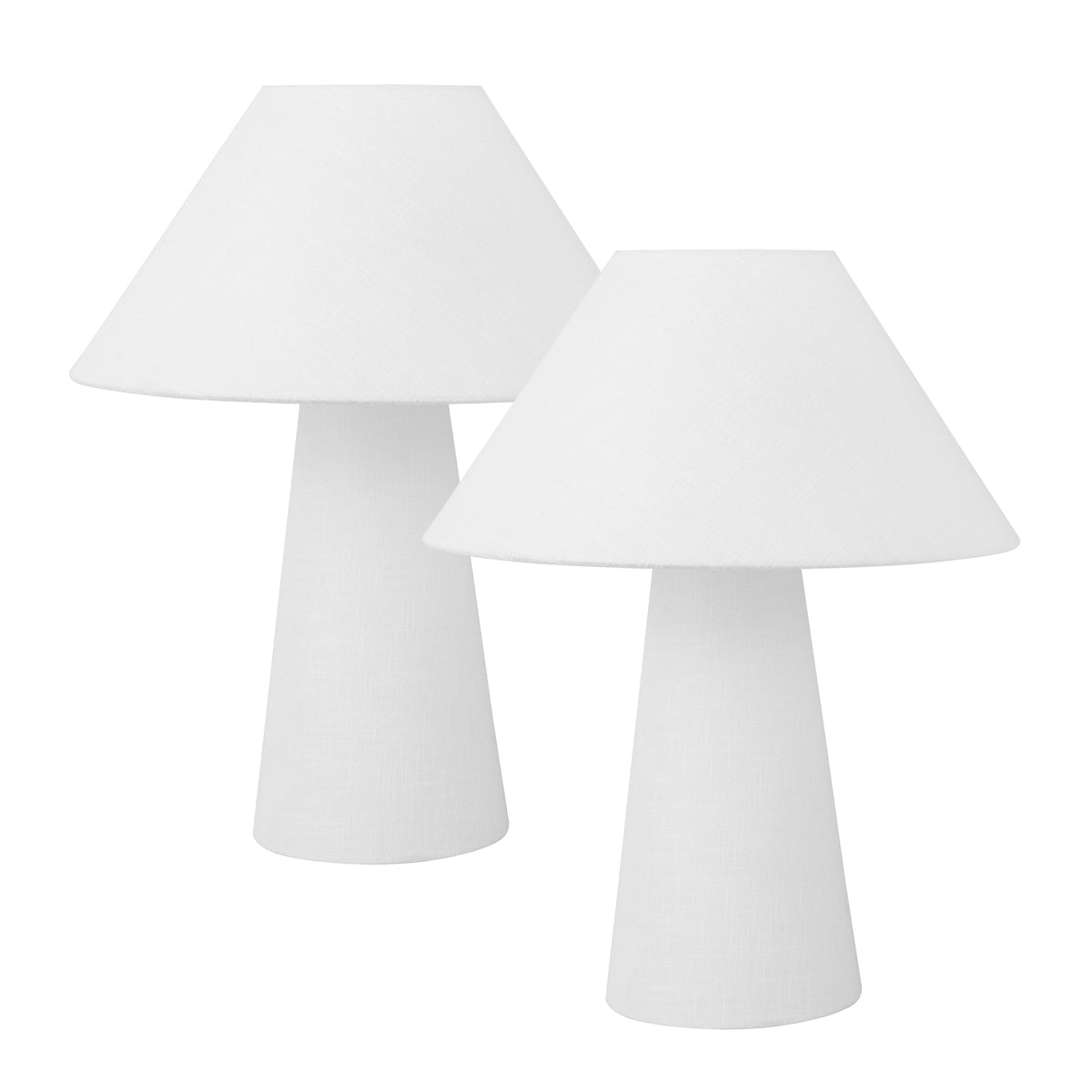 Remy Table Lamp Linen (Set of 2)