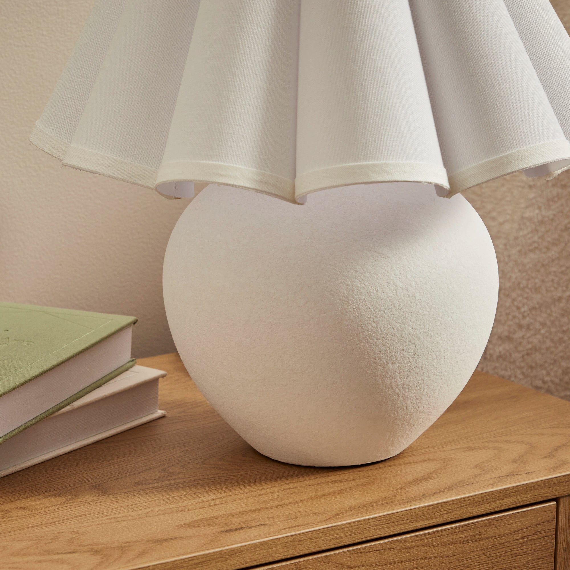 Amalie Table Lamp White (Set of 2)