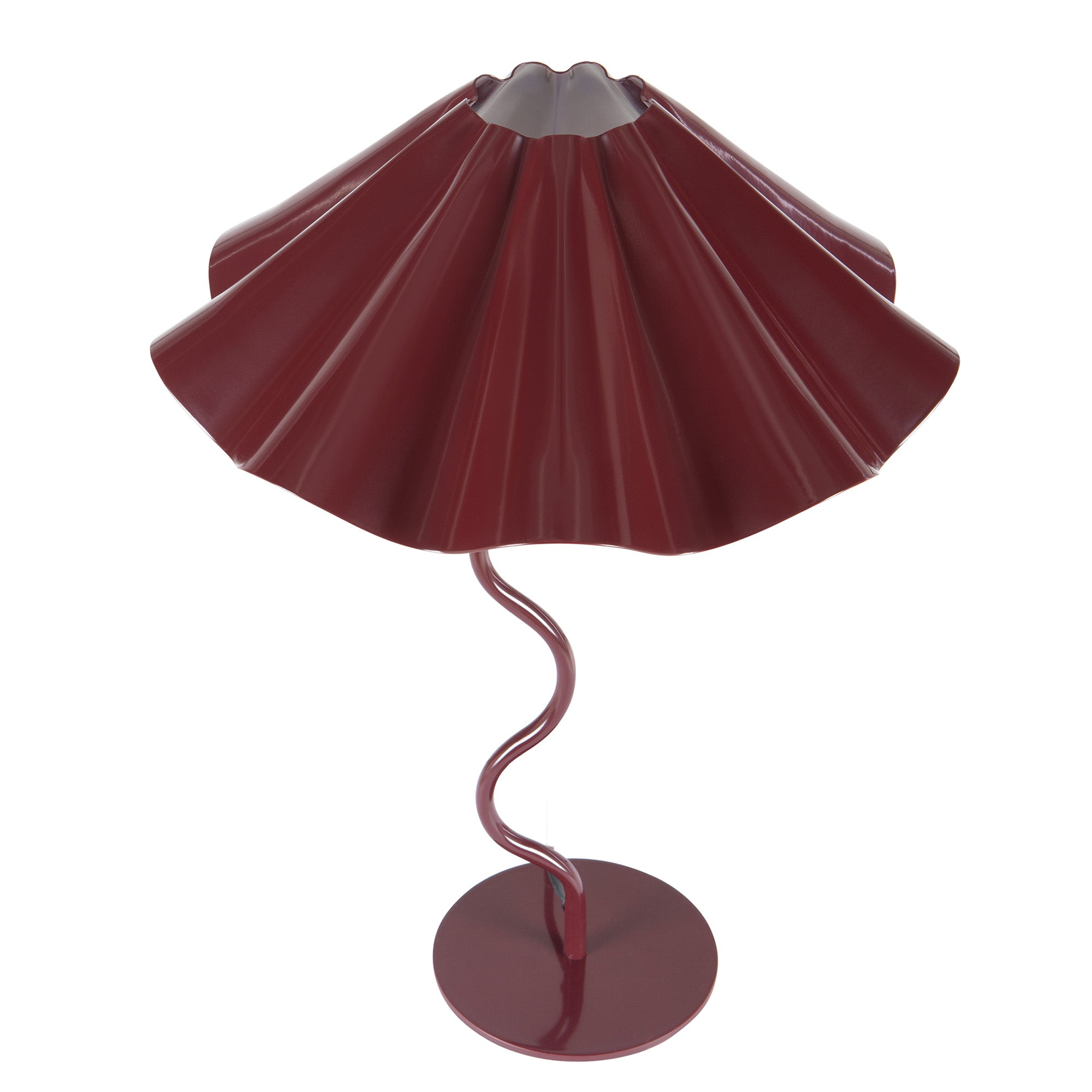 Lola Table Lamp Cabernet
