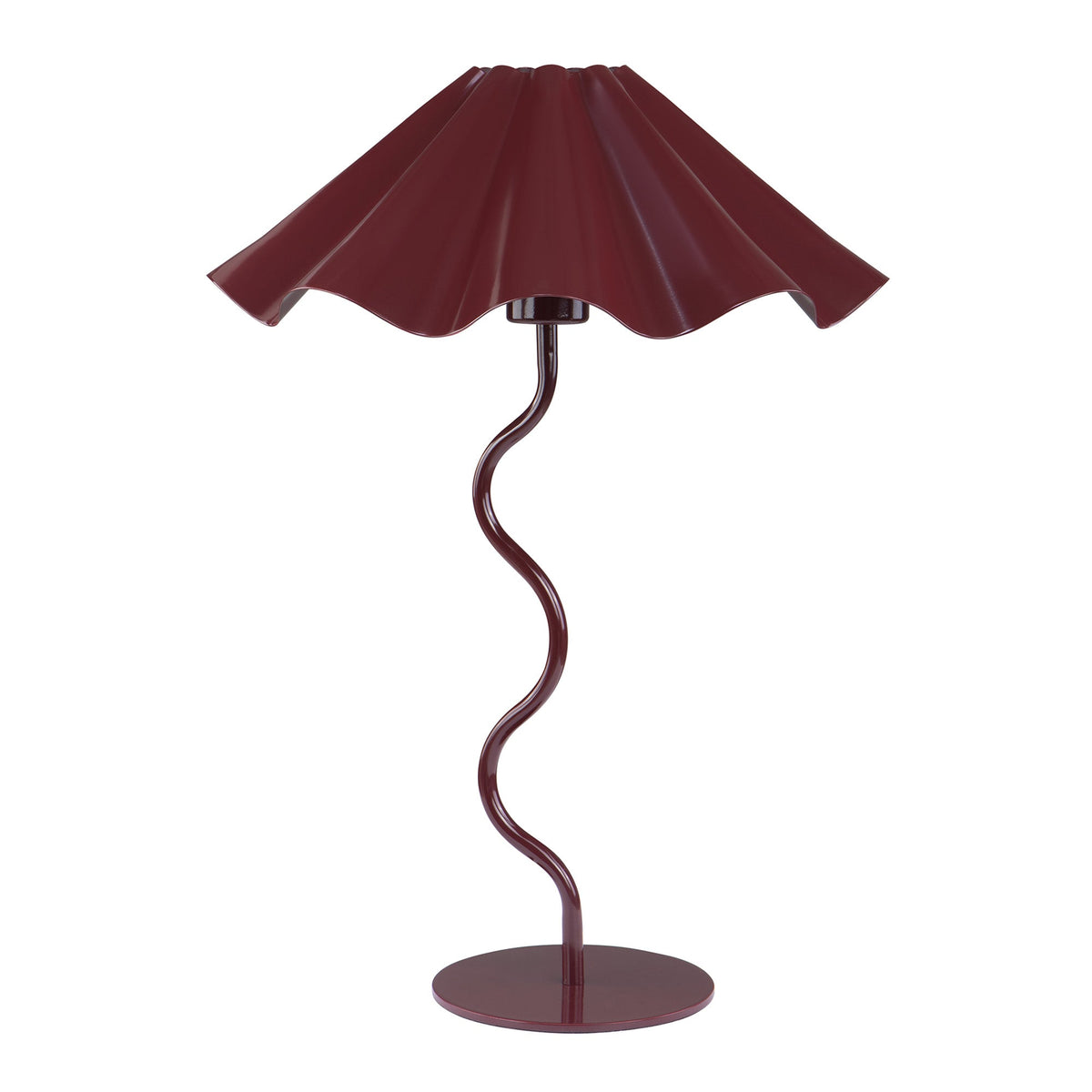 Lola Table Lamp Cabernet