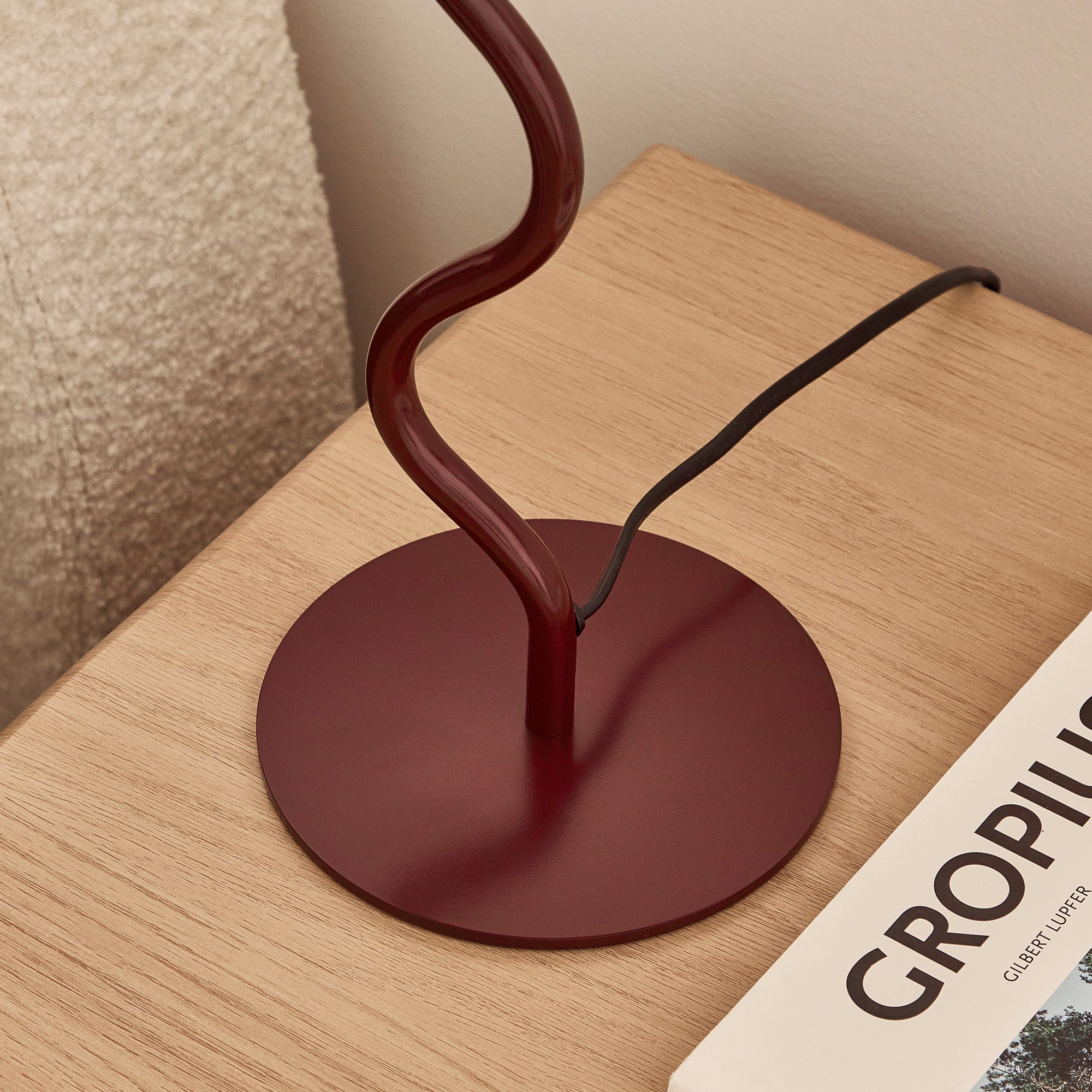Lola Table Lamp Cabernet