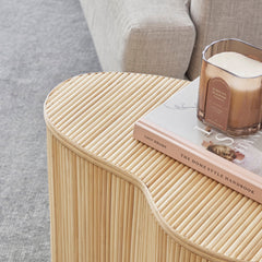 Edo Wave Storage Side Table Small