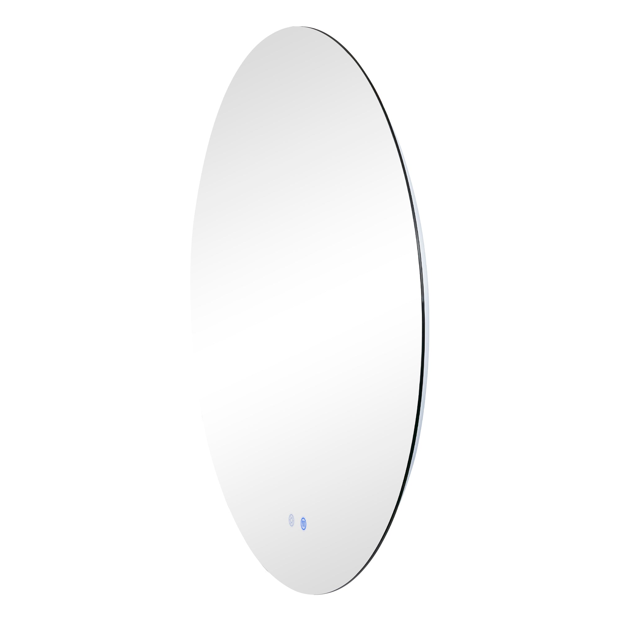 Aurora 80cm Round Backlit Mirror