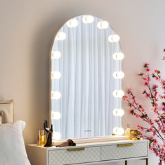 LED 102cm Large Arched Vanity Mirror