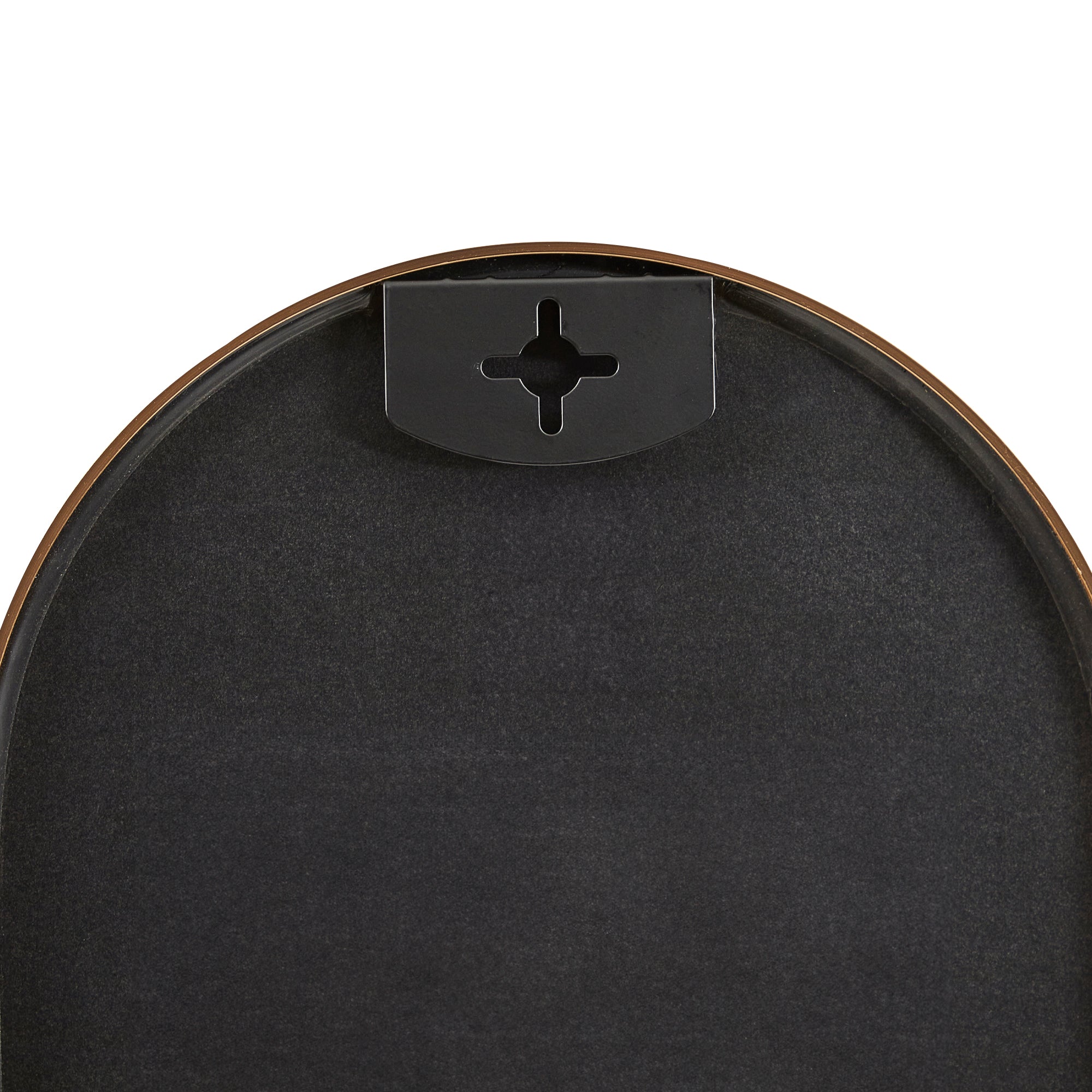 Cindy 120cm Arched Leaning Wall Mirror Black