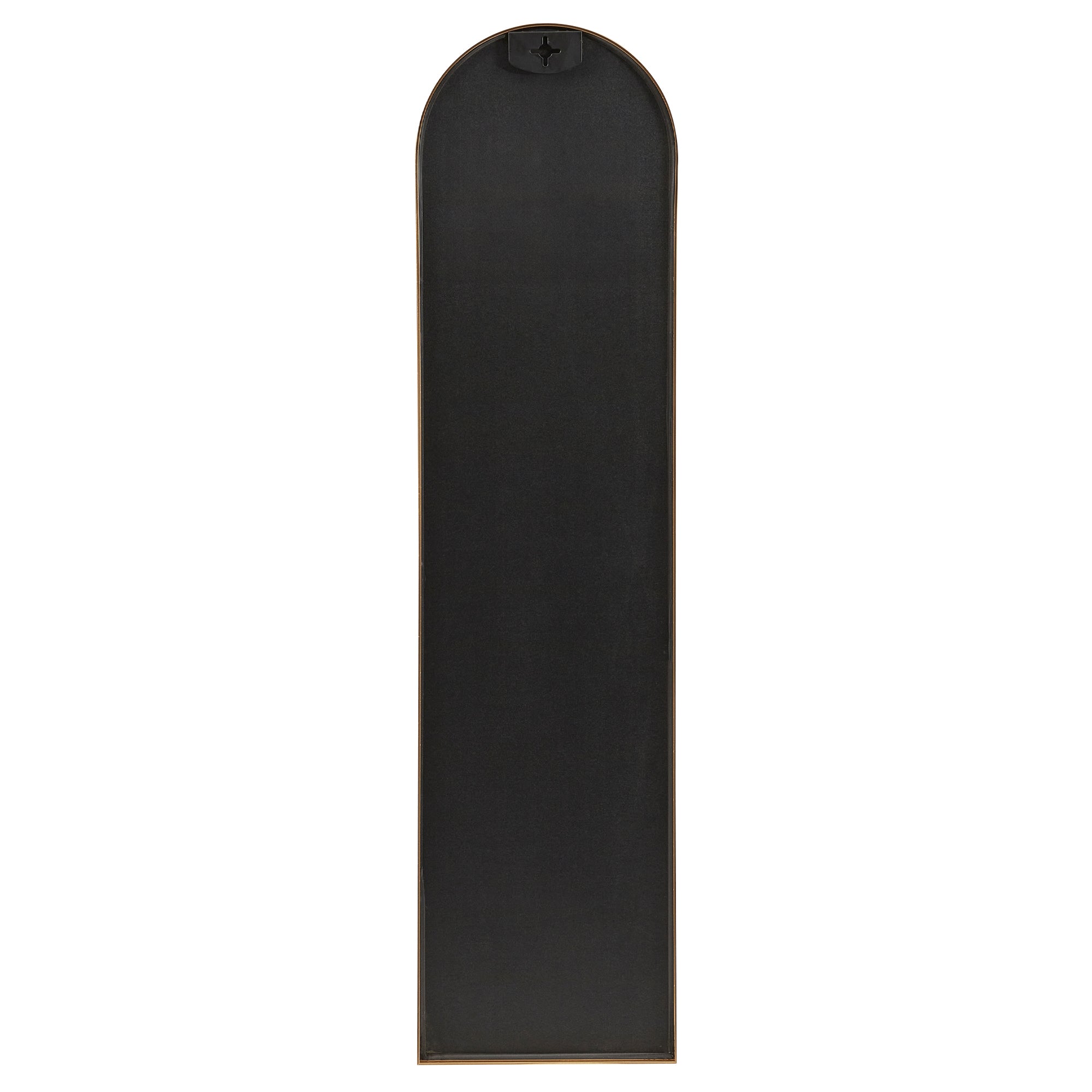 Cindy 120cm Arched Leaning Wall Mirror Gold