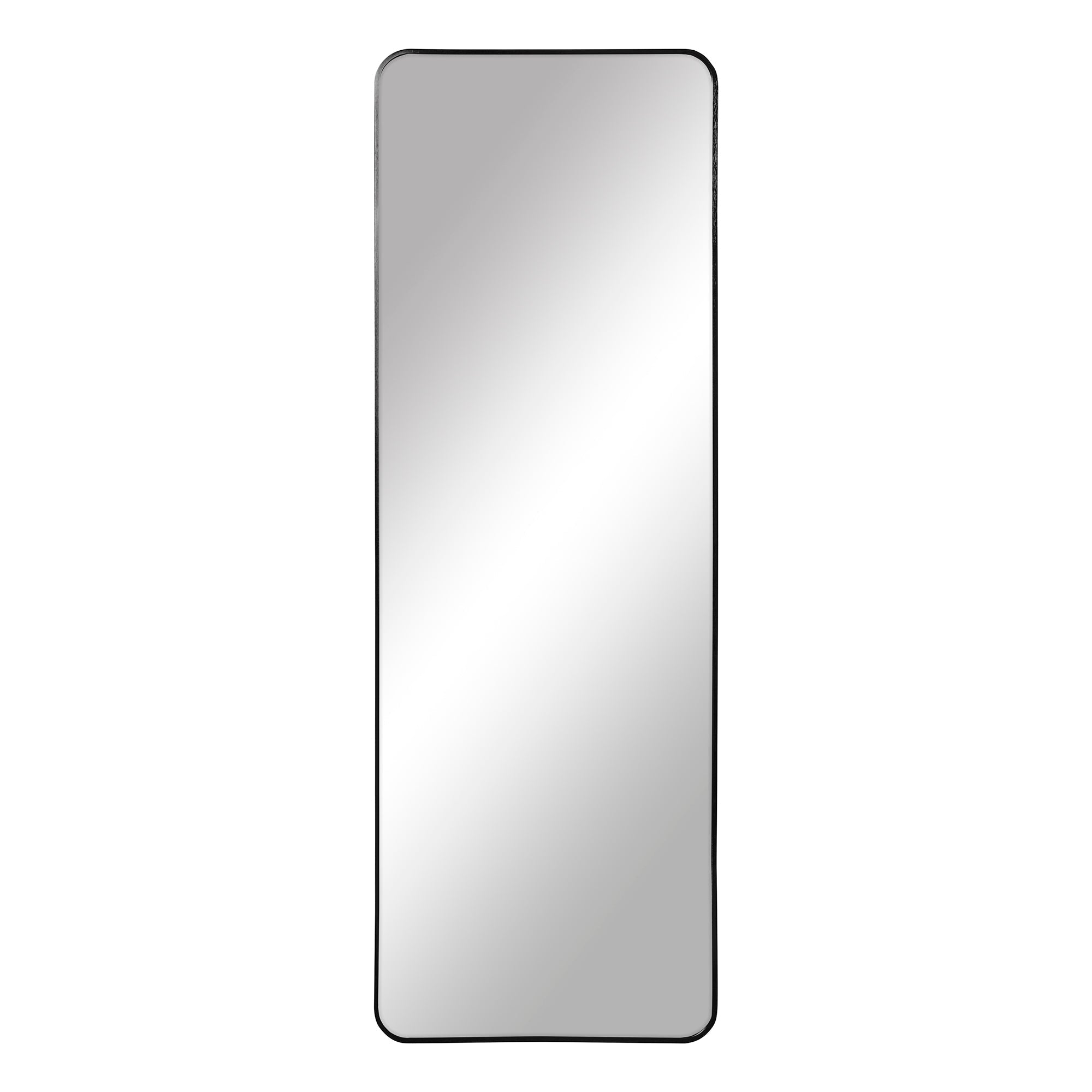 Elle 165cm Rectangle Standing Full Length Mirror Black