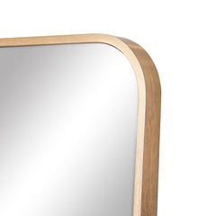 Elle 165cm Rectangle Standing Full Length Mirror Gold