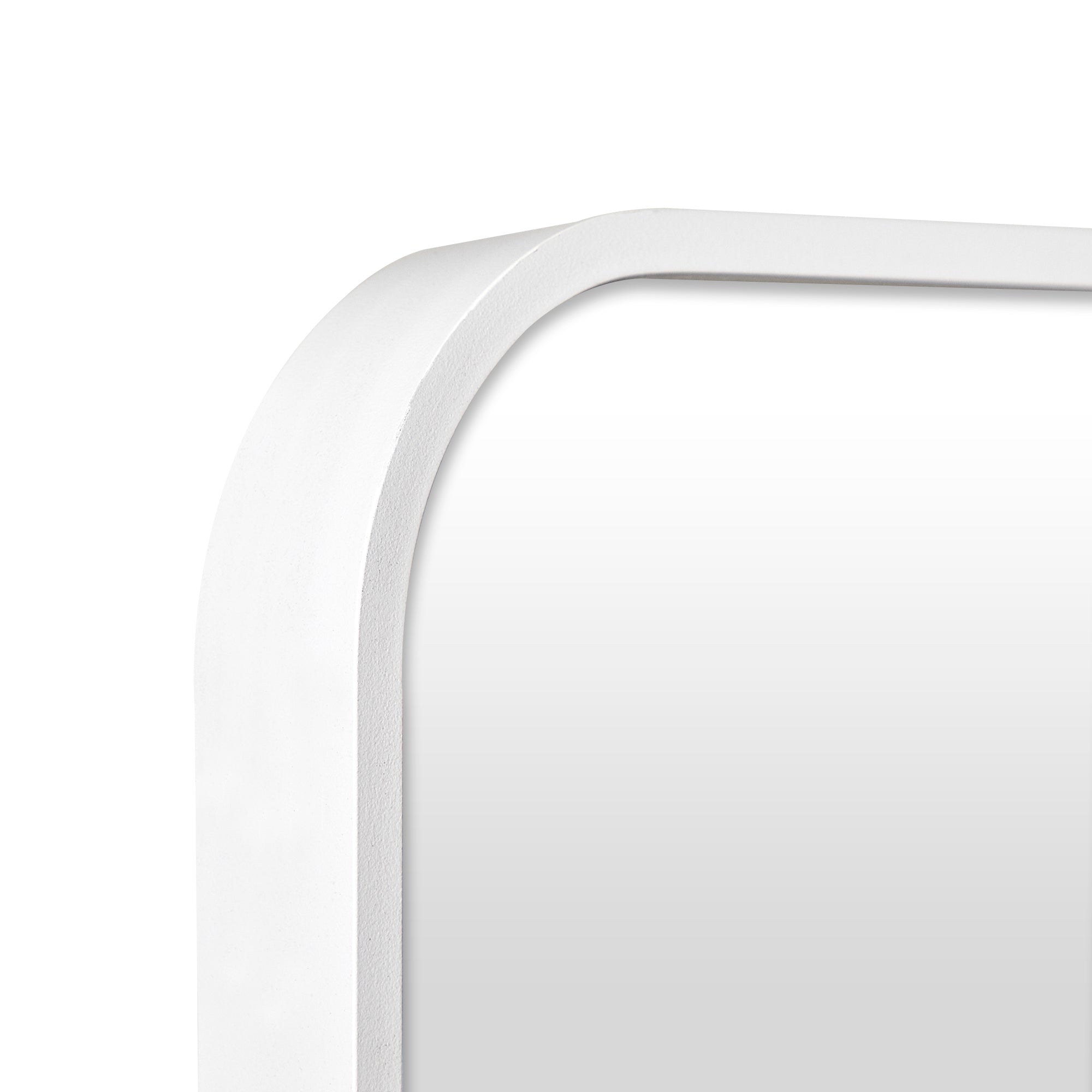 Elle 165cm Rectangle Standing Full Length Mirror White