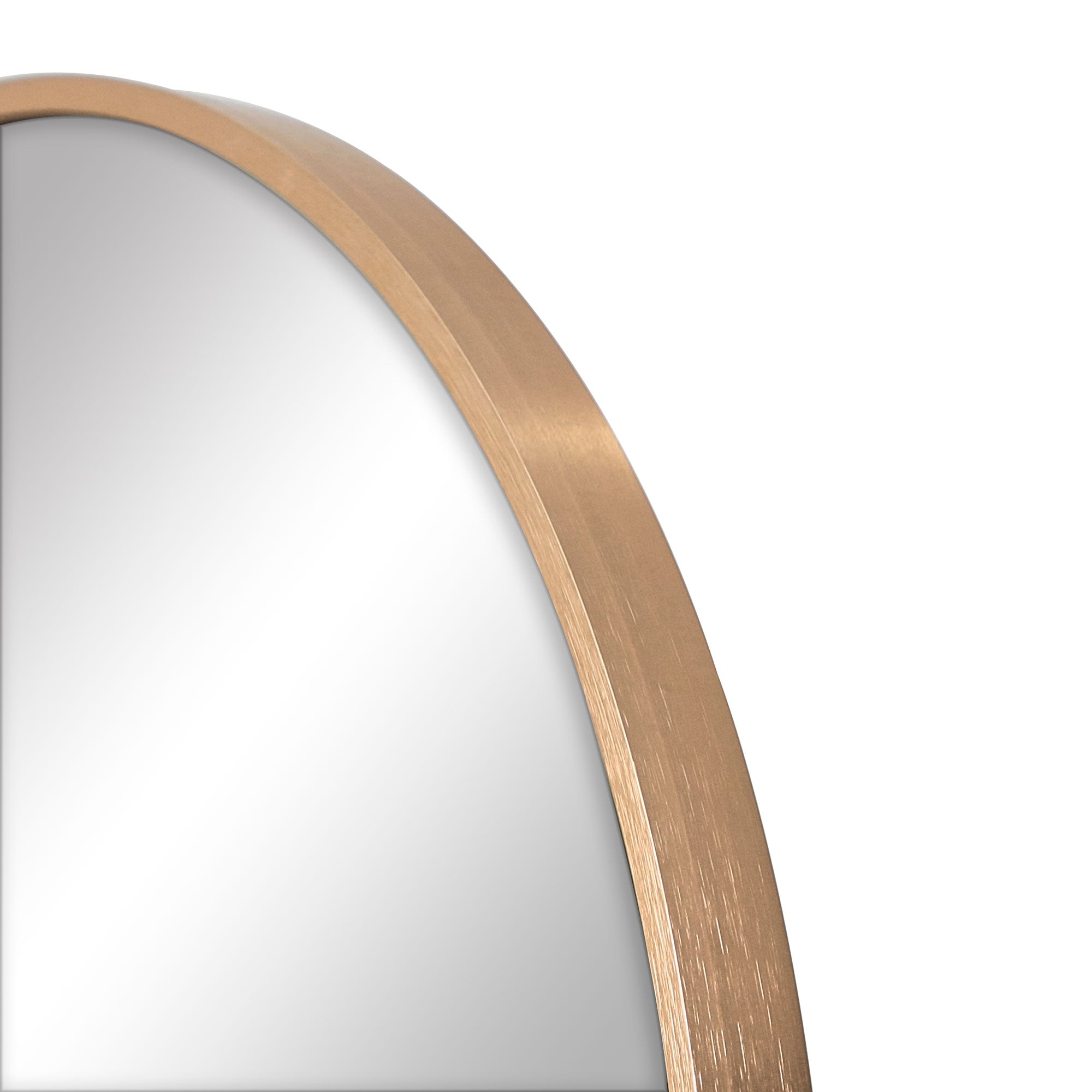 Cindy 165cm Arched Standing Full Length Mirror Gold