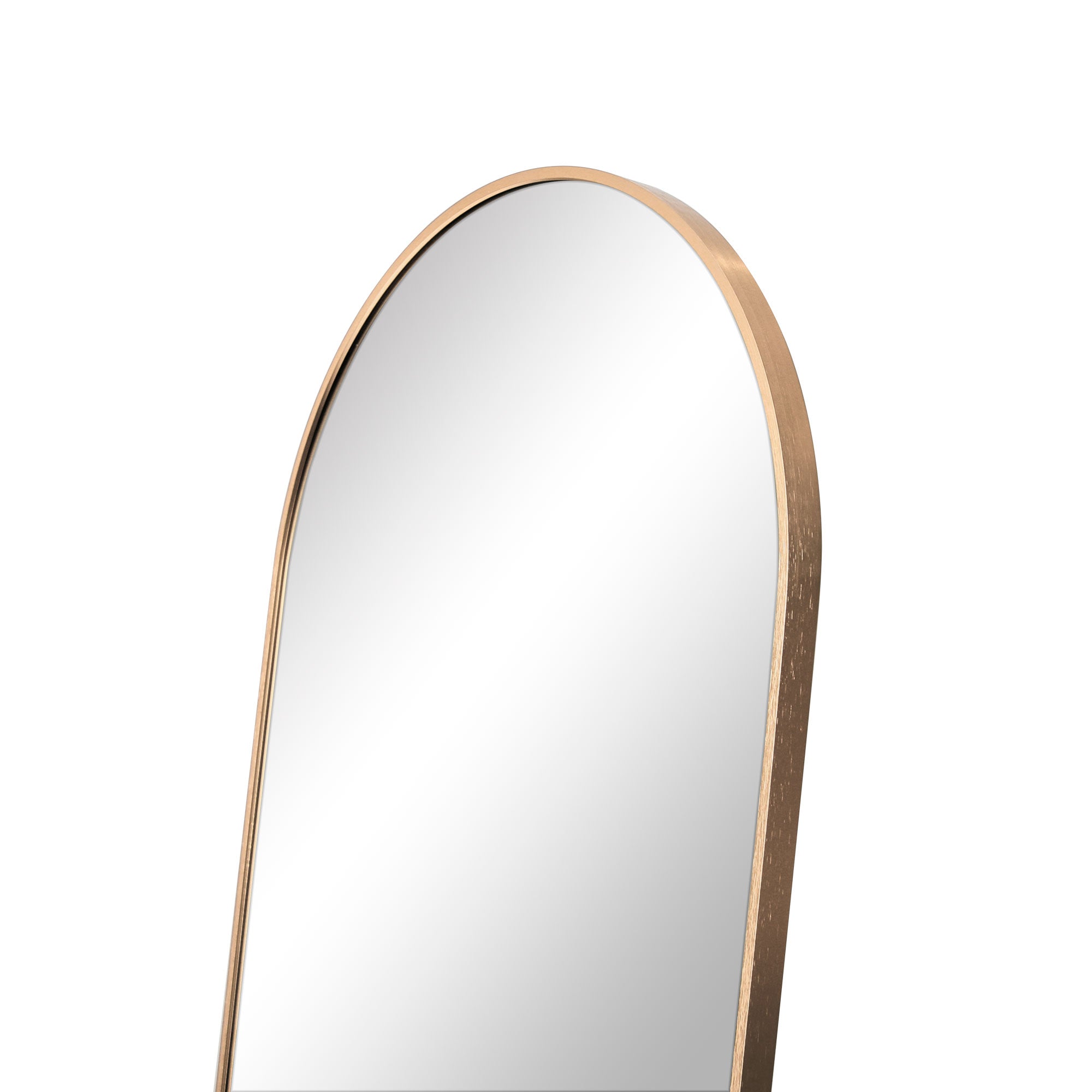 Cindy 165cm Arched Standing Full Length Mirror Gold