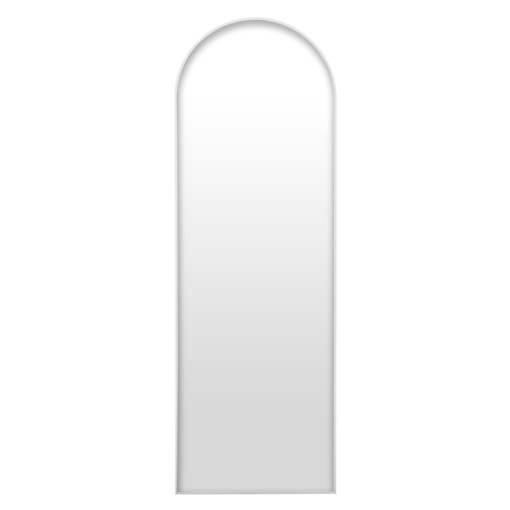 Cindy 165cm Arched Standing Full Length Mirror White