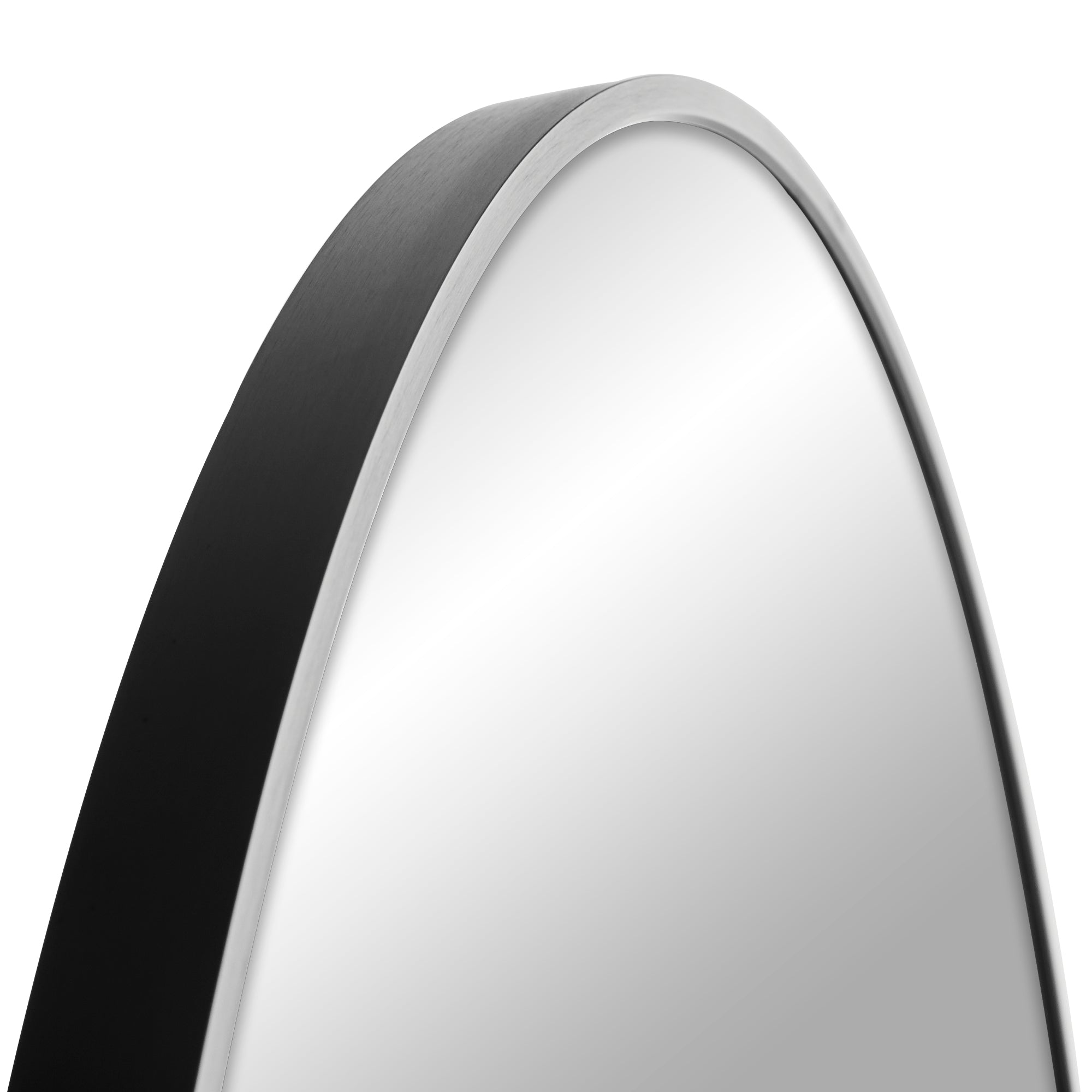 Cindy XL 180cm Arch Mirror Black