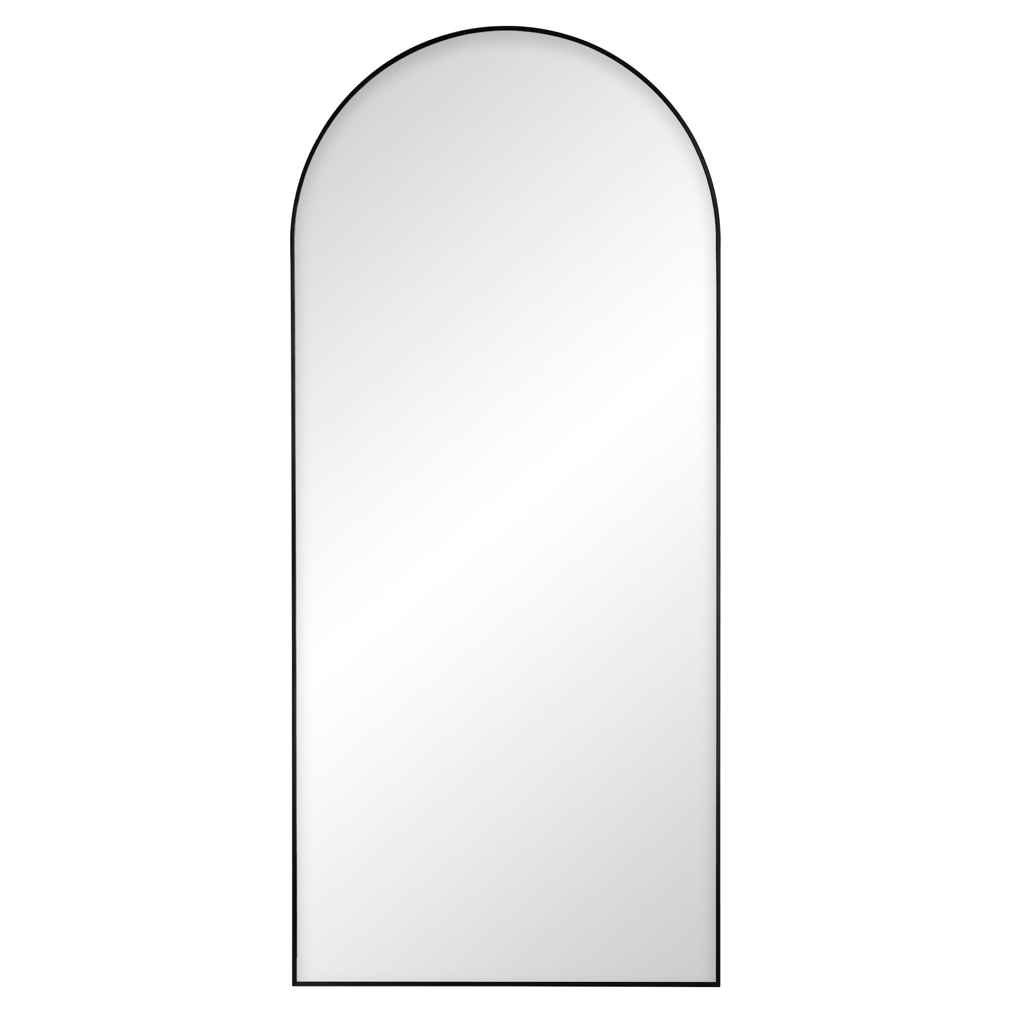 Cindy XL 180cm Arch Mirror Black