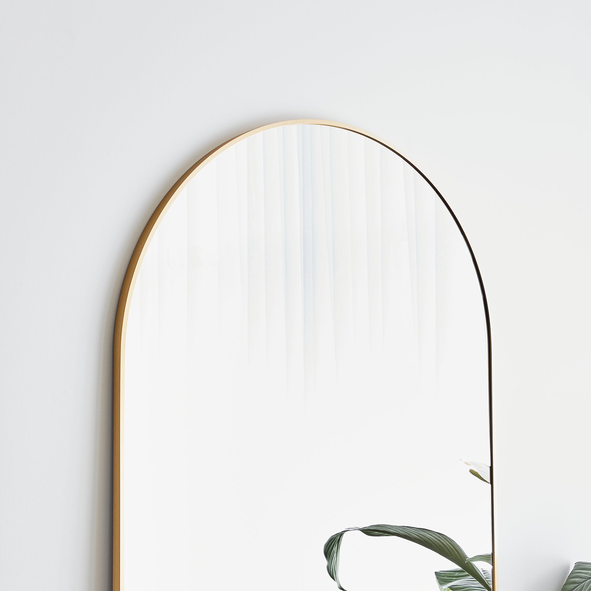 Cindy XL 180cm Arch Mirror Gold