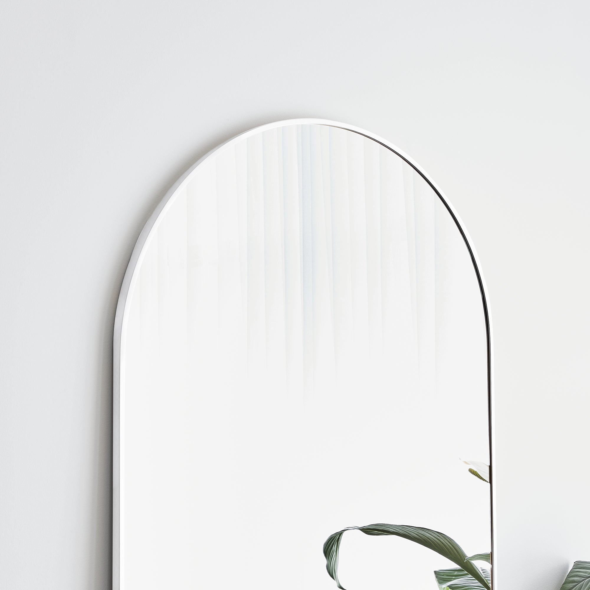 Cindy XL 180cm Arch Mirror White