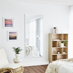 Elle XL 180cm Rectangle Mirror White