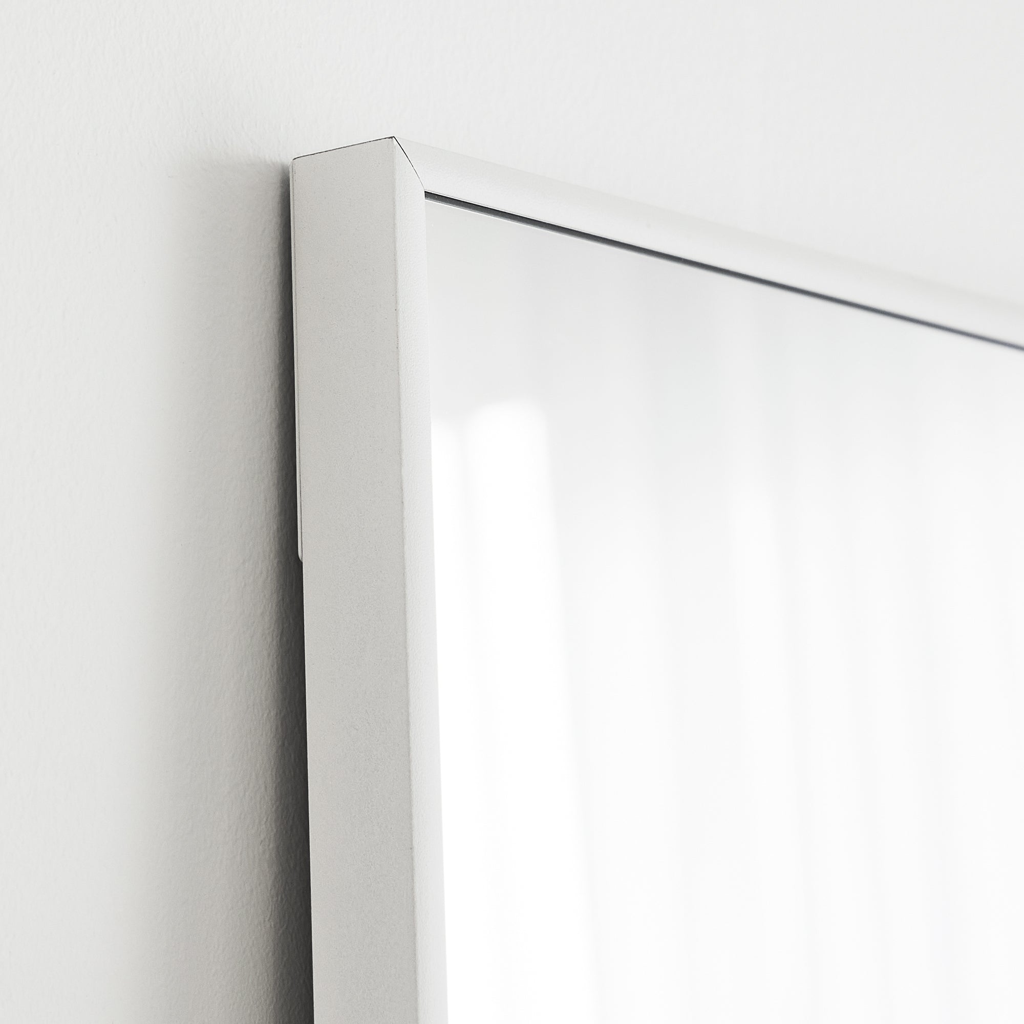 Elle XL 180cm Rectangle Mirror White