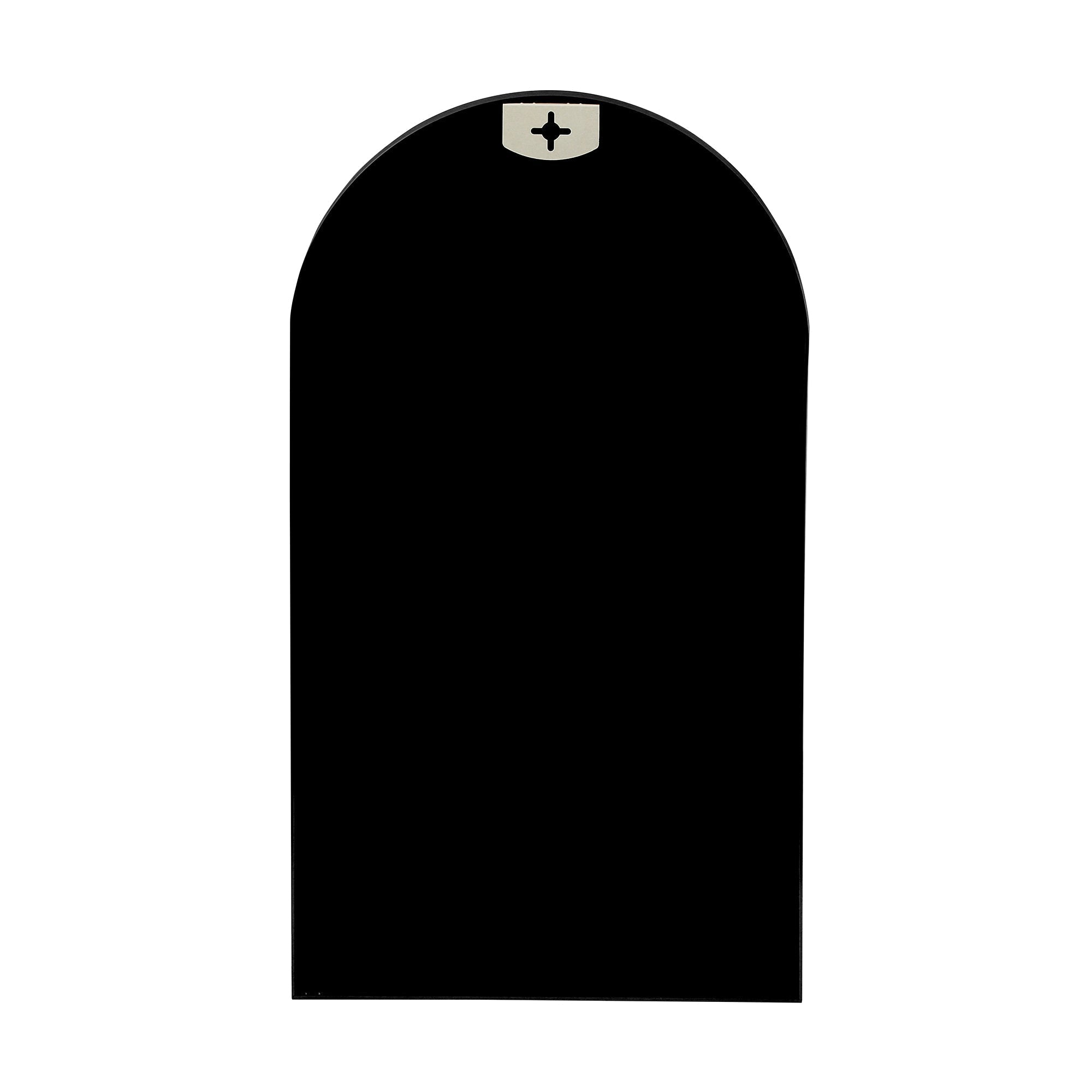 Naomi 80cm Arched Wall Mirror Black