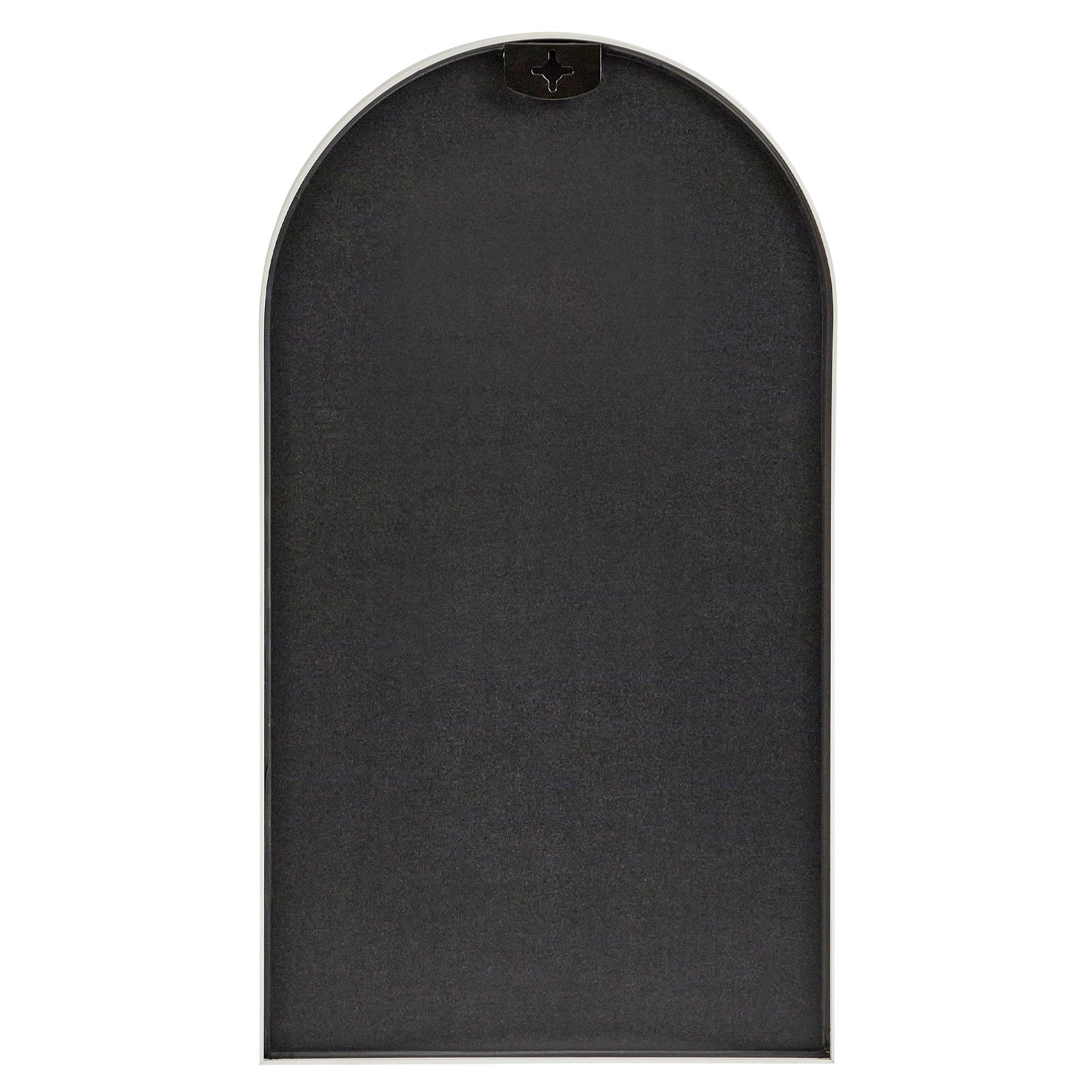Naomi 80cm Arched Wall Mirror White