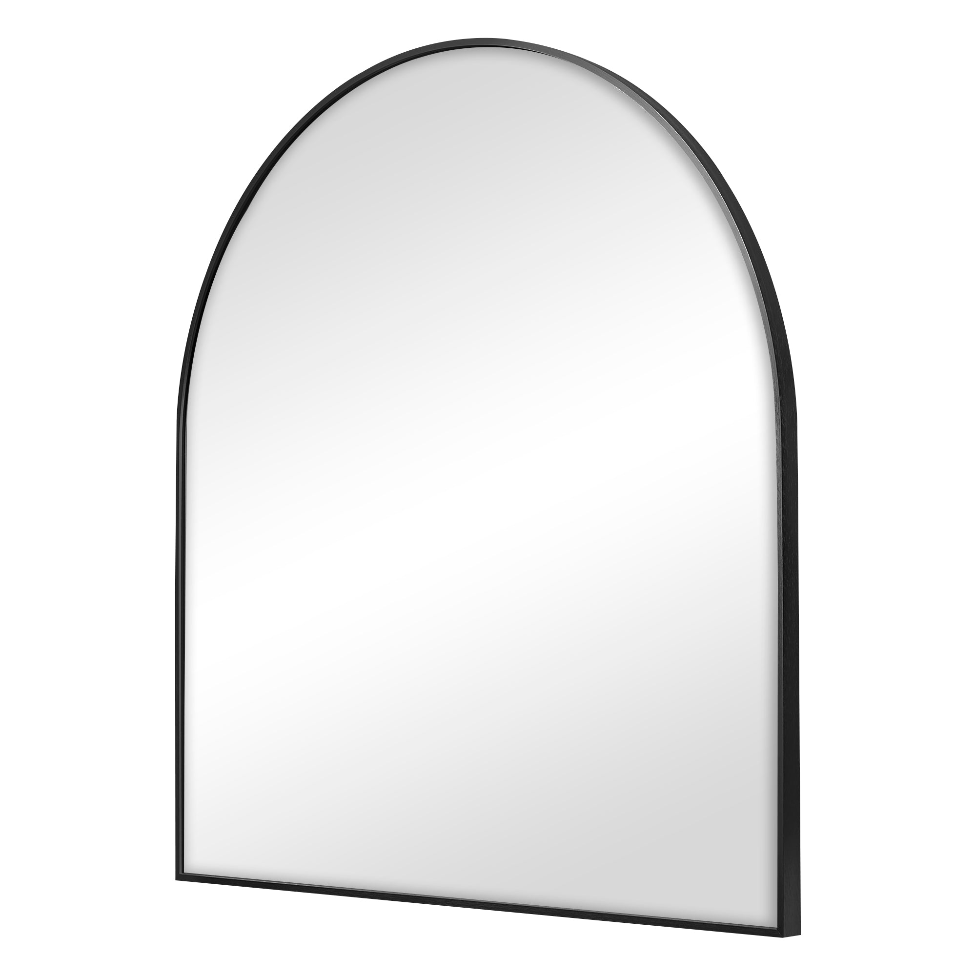 Naomi 85cm Large Arch Mirror Black