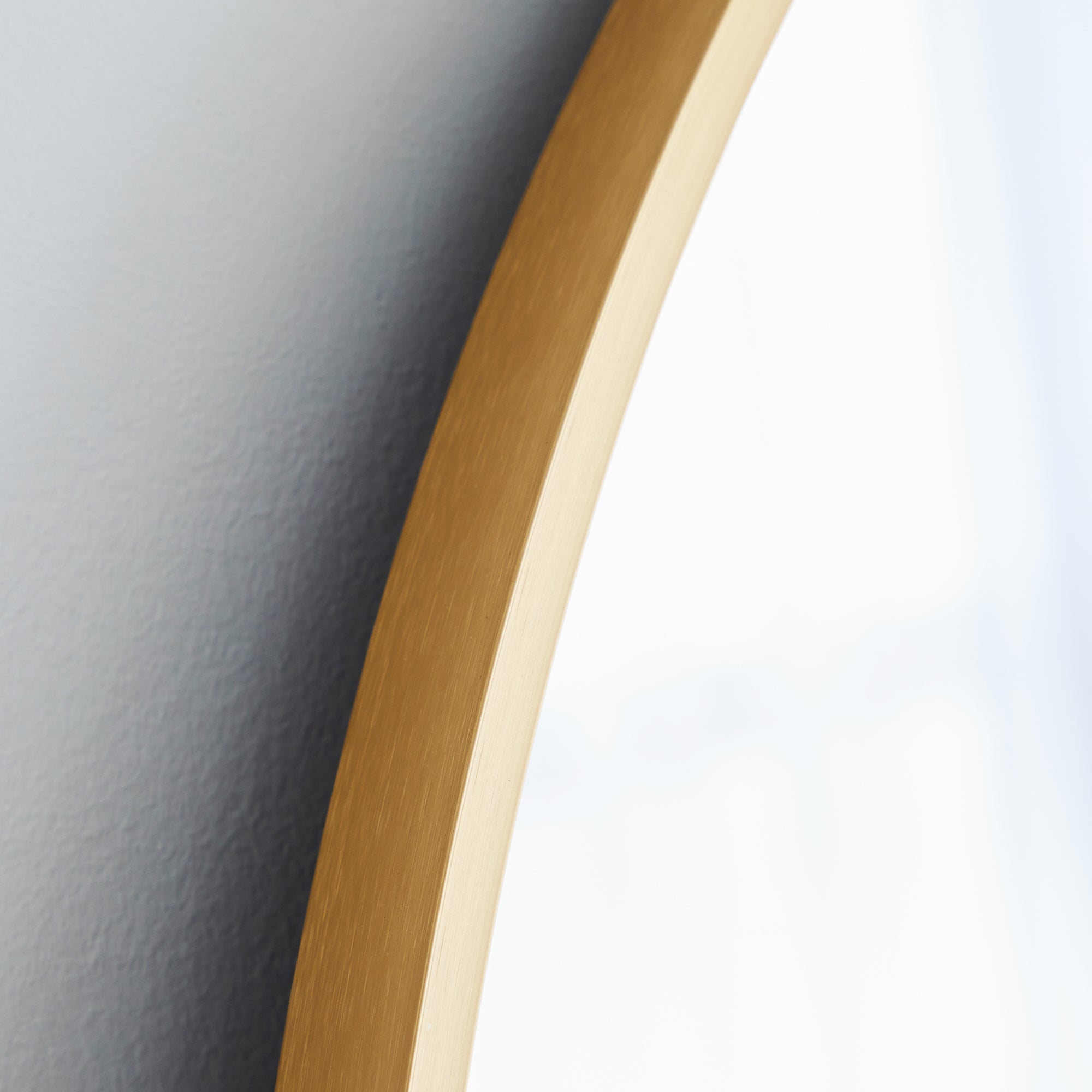 Naomi 85cm Large Arch Mirror Gold