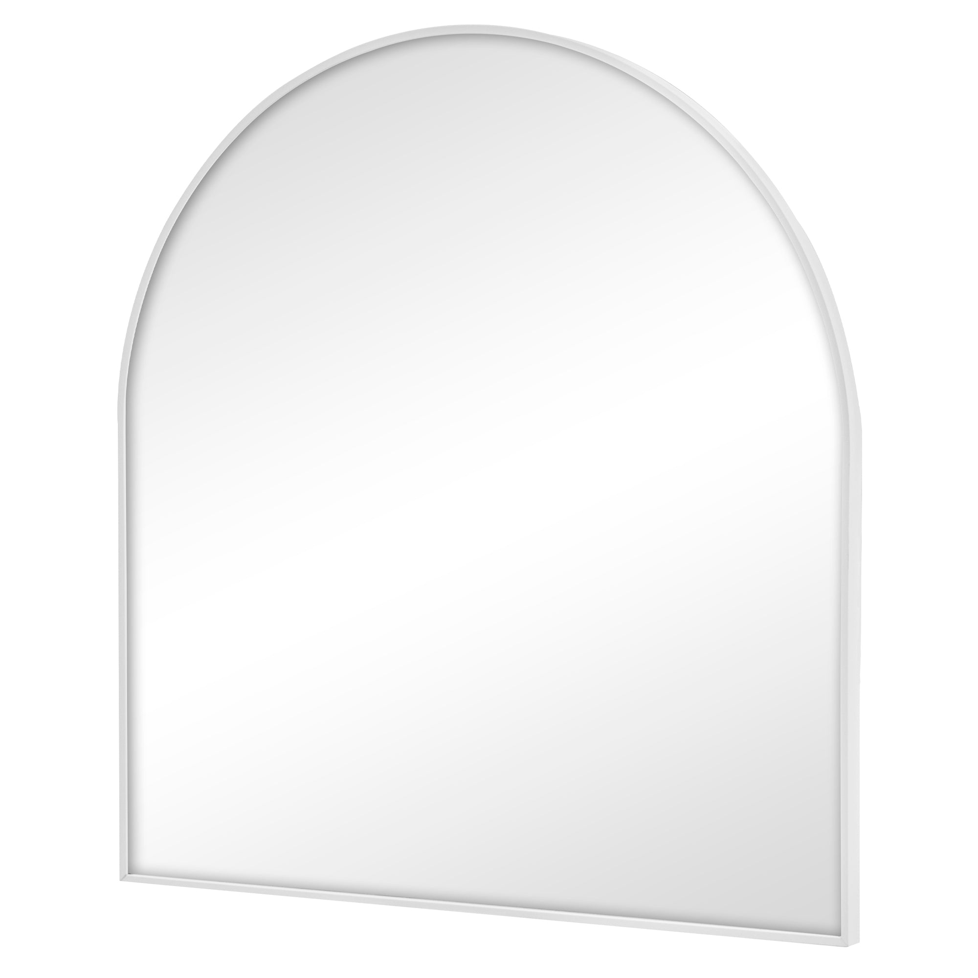 Naomi 85cm Large Arch Mirror White