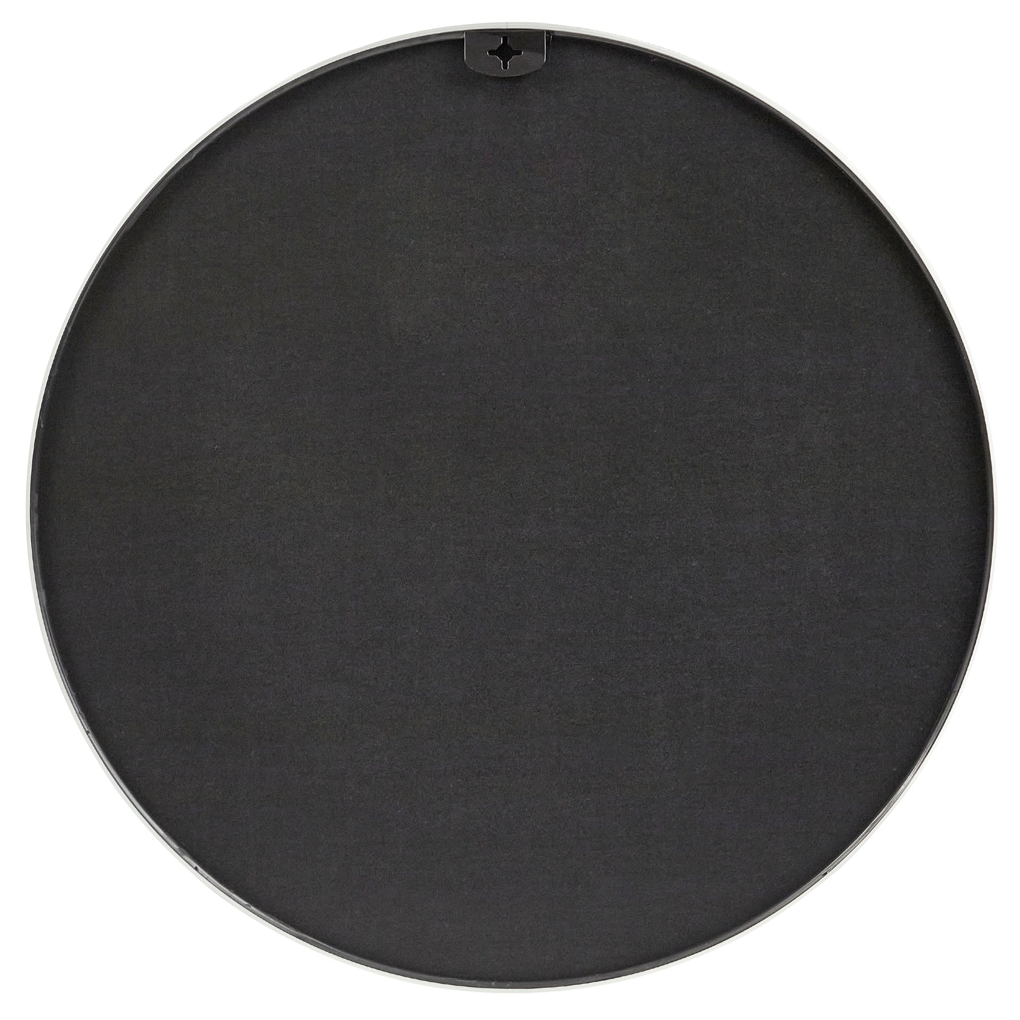 Linda 90cm Round Wall Mirror White