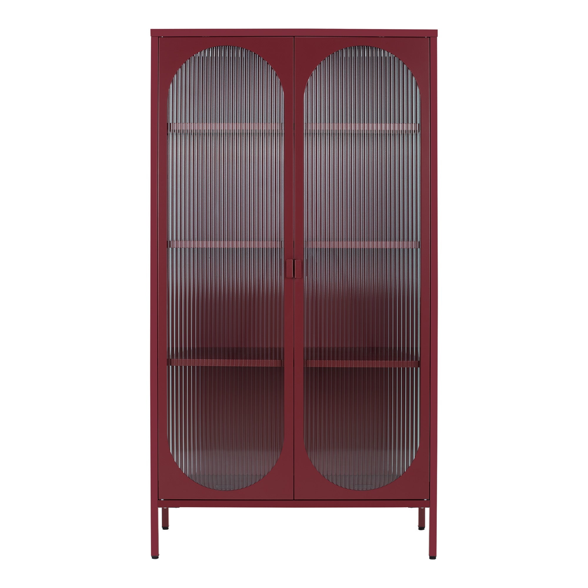 Eve Modern Large Metal Cabinet Wine