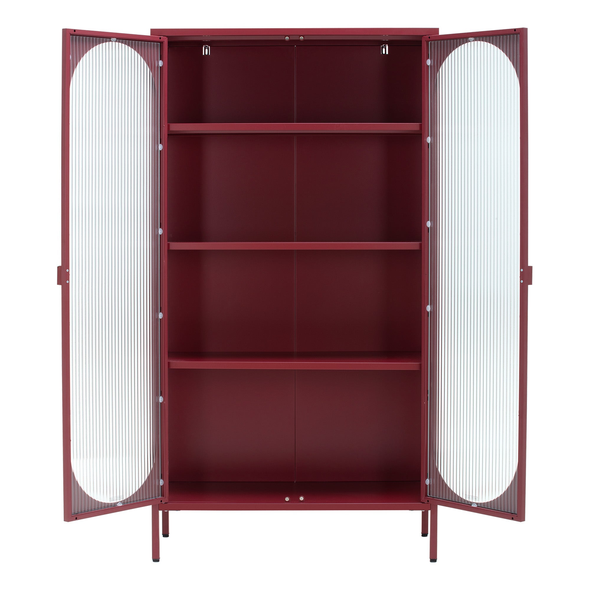 Eve Modern Large Metal Cabinet Wine