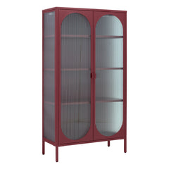 Eve Modern Large Metal Cabinet Wine