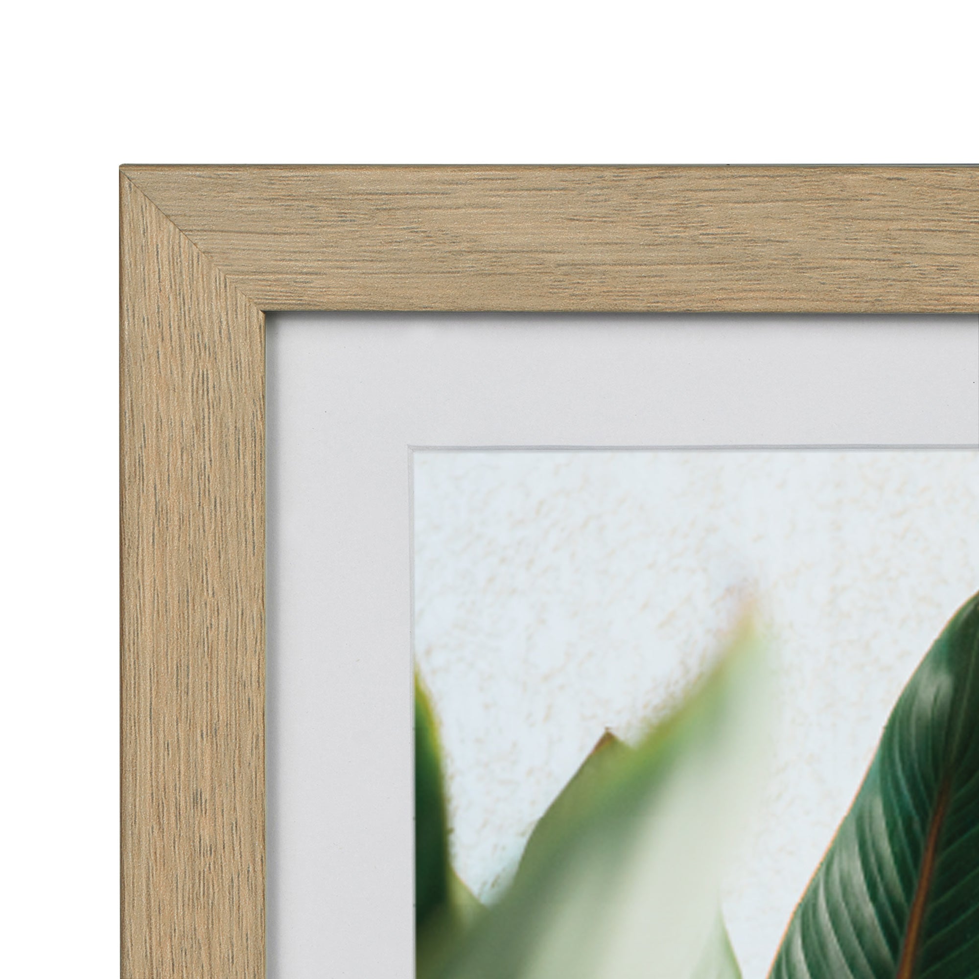 Set Of 4 20x25cm Mat to 13x18cm Premium Paradise Wooden Photo Frame