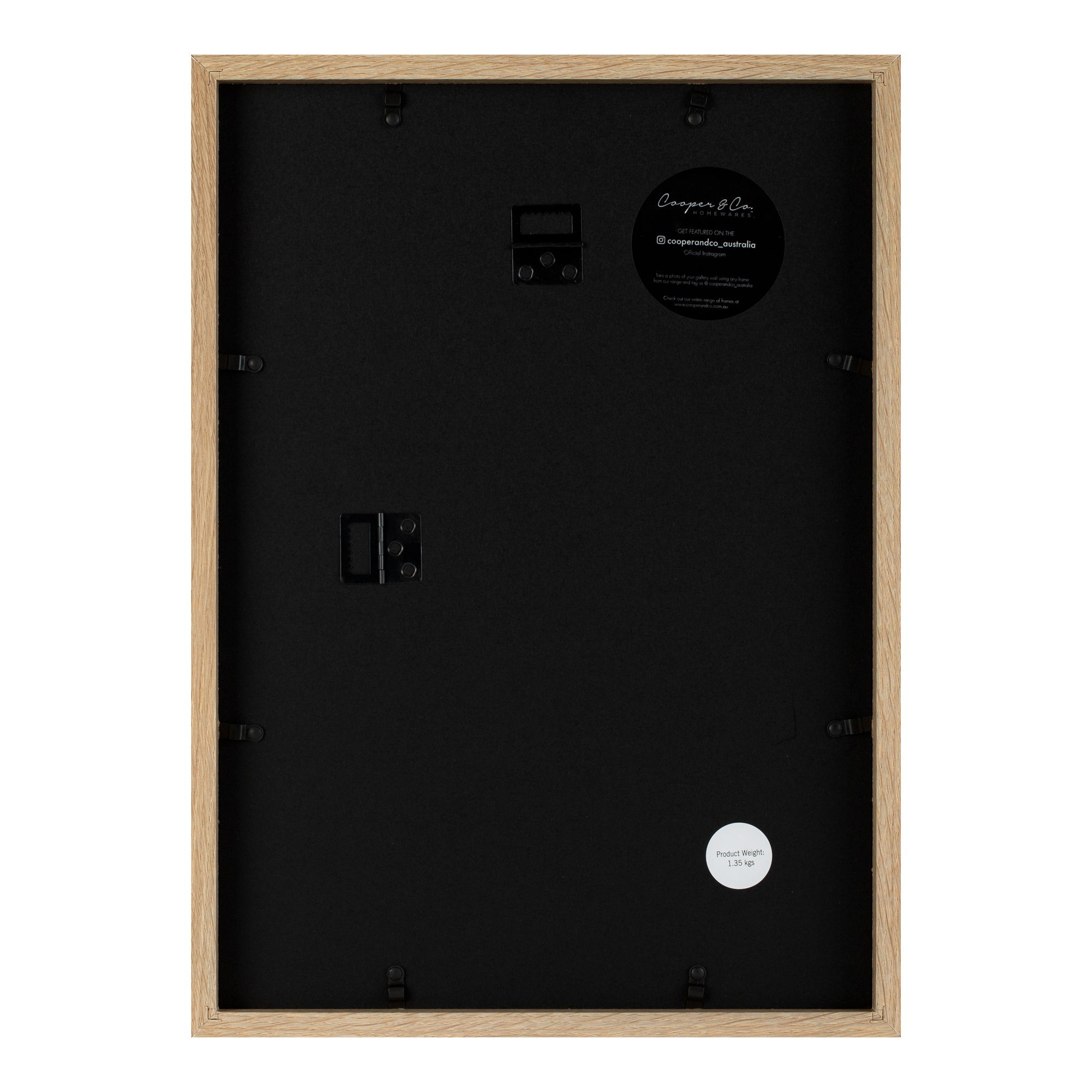 Set Of 2 A3 Mat to A4 Premium Paradise Wooden Photo Frame
