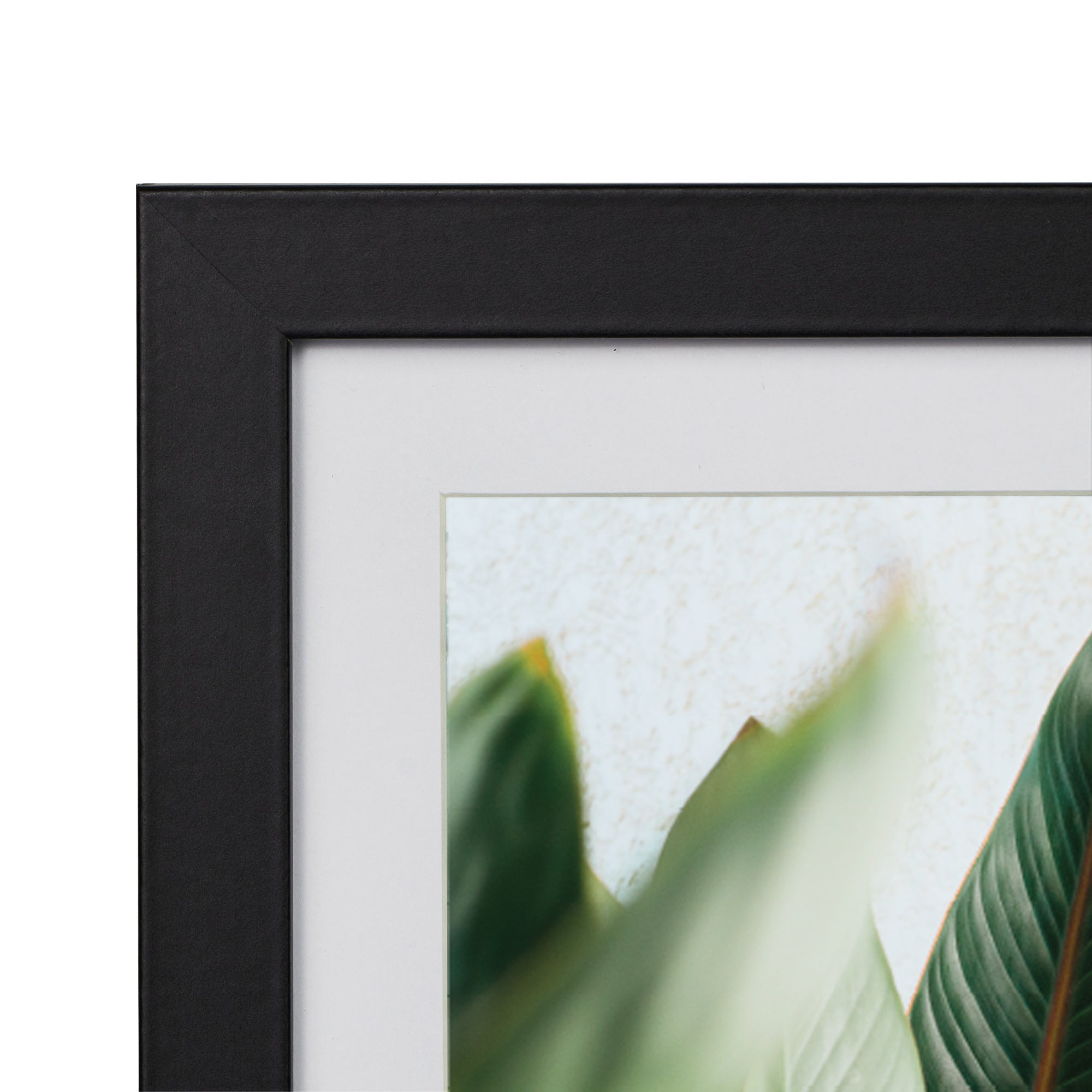 Set Of 2 30x30cm Mat to 20x20cm Premium Paradise Wooden Photo Frame