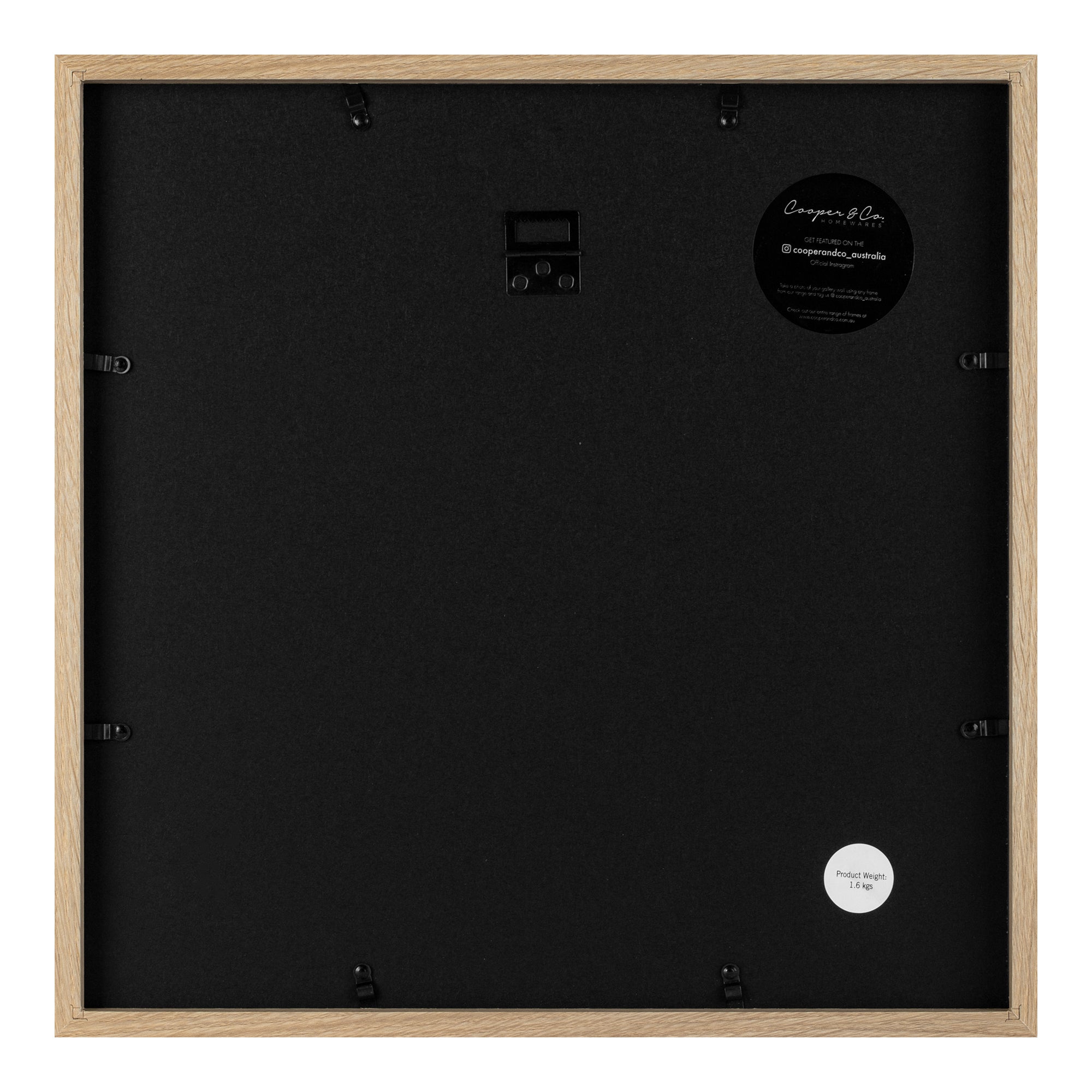 Set Of 2 40x40cm Mat to 30x30cm Premium Paradise Wooden Photo Frame