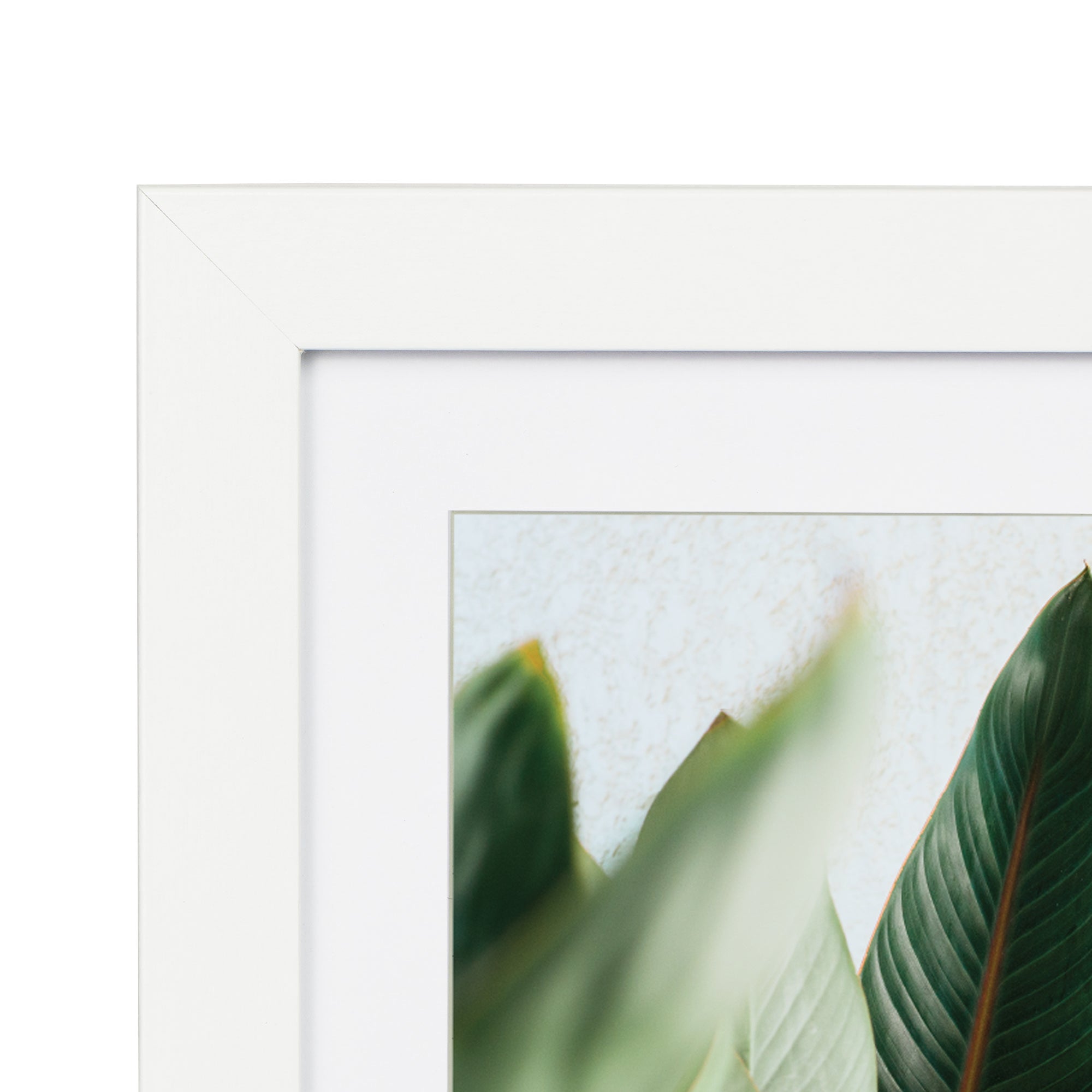 Set Of 2 40x40cm Mat to 30x30cm Premium Paradise Wooden Photo Frame