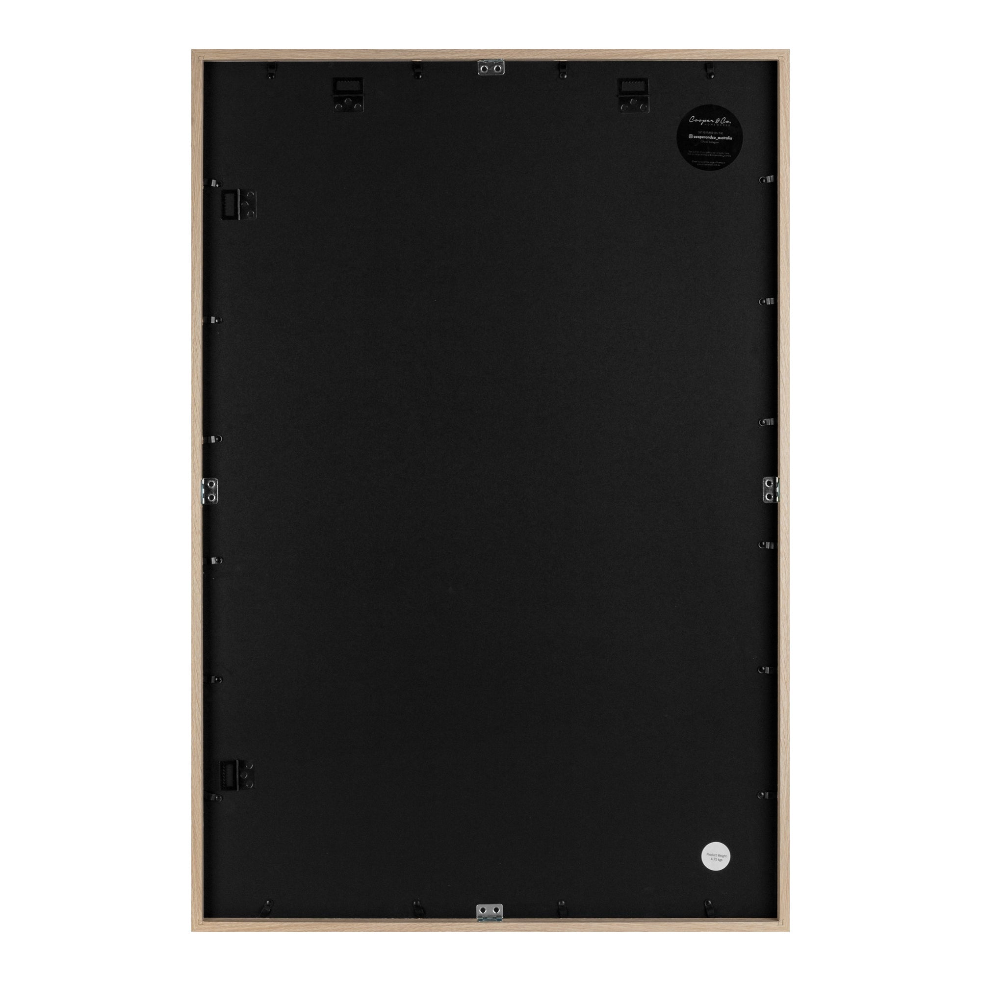 60x90cm Mat to 50x70cm Premium Paradise Wooden Photo Frame