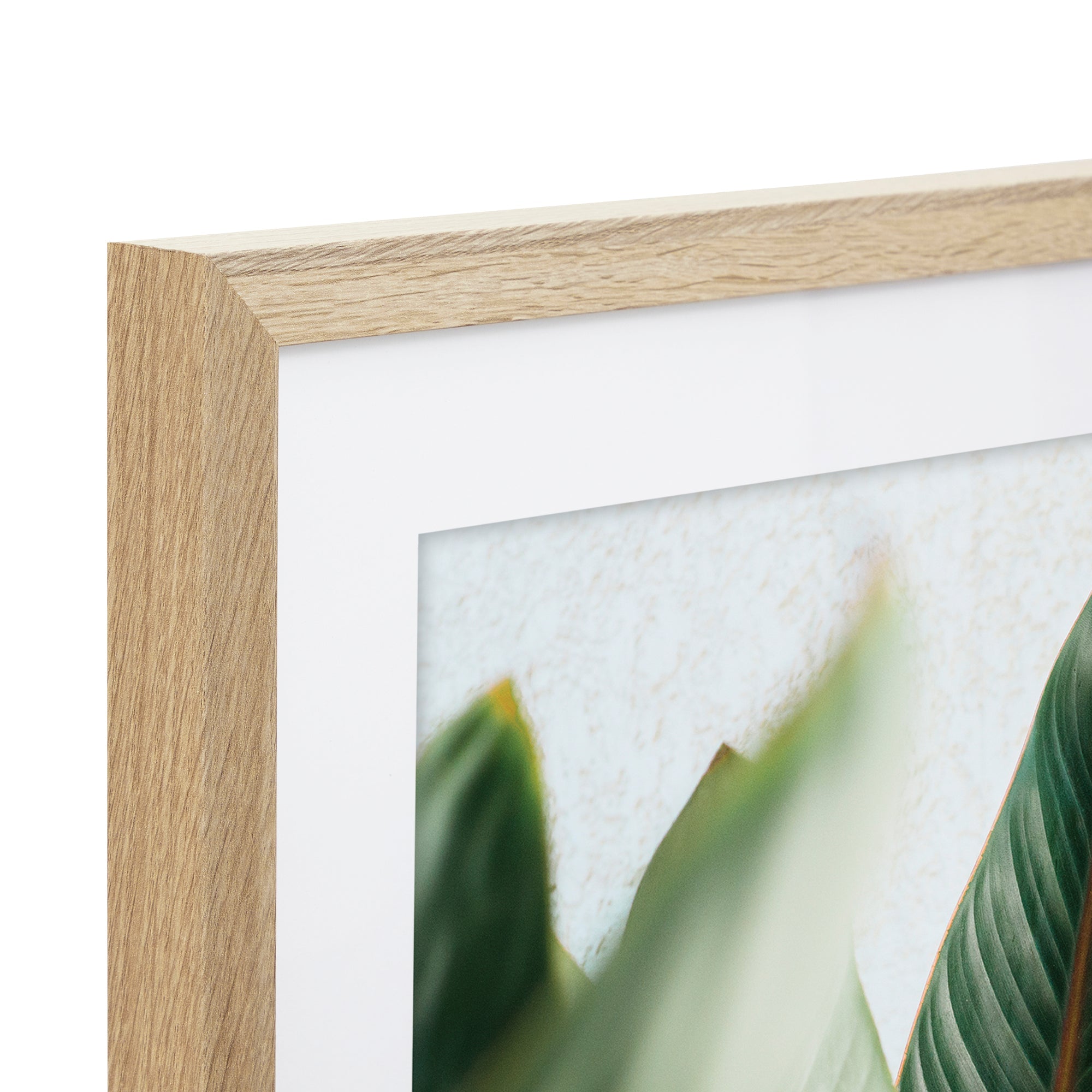 50x50cm Mat to 40x40cm Premium Paradise Wooden Photo Frame