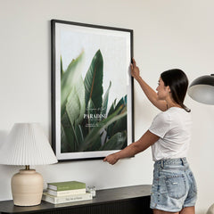 70x100cm Mat to 60x90cm Premium Paradise Wooden Photo Frame