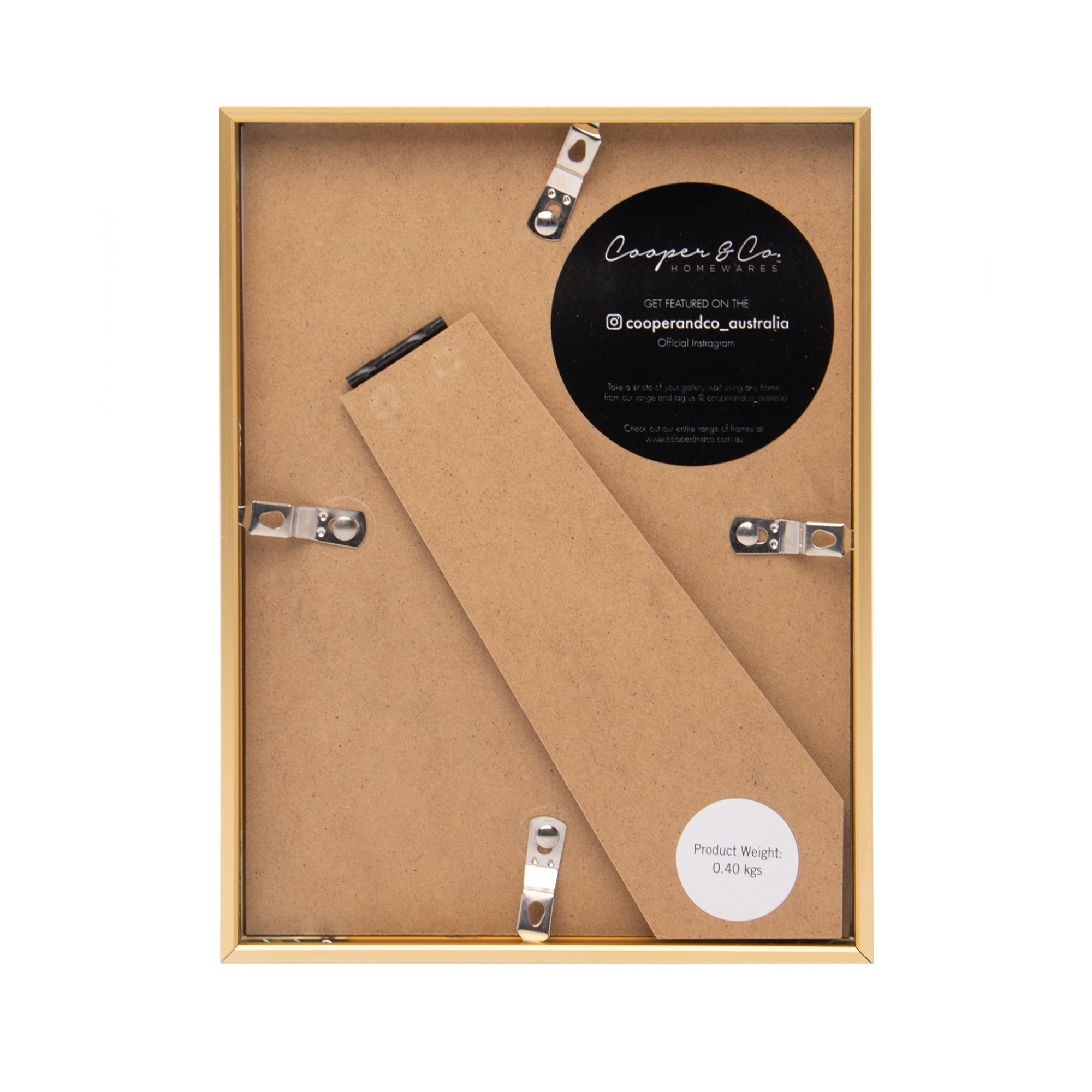 Set Of 2 15x20cm Mat to 10x15cm Premium Metal Photo Frames