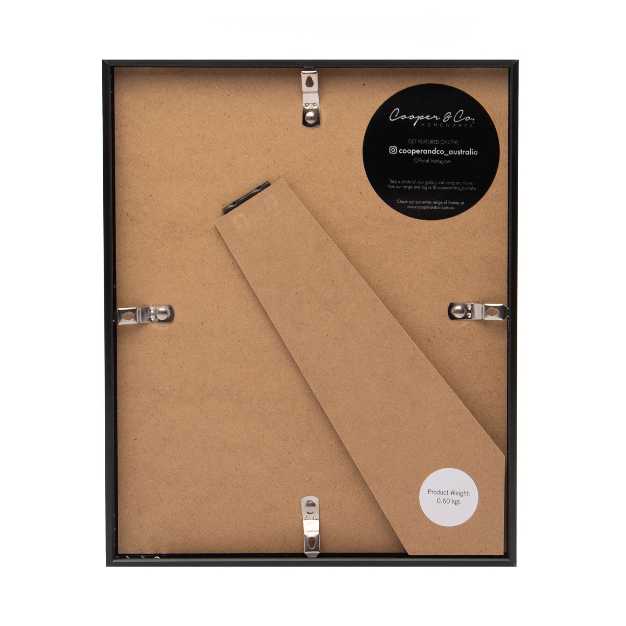 Set Of 2 20x25cm Mat to 13x18cm Premium Metal Photo Frames