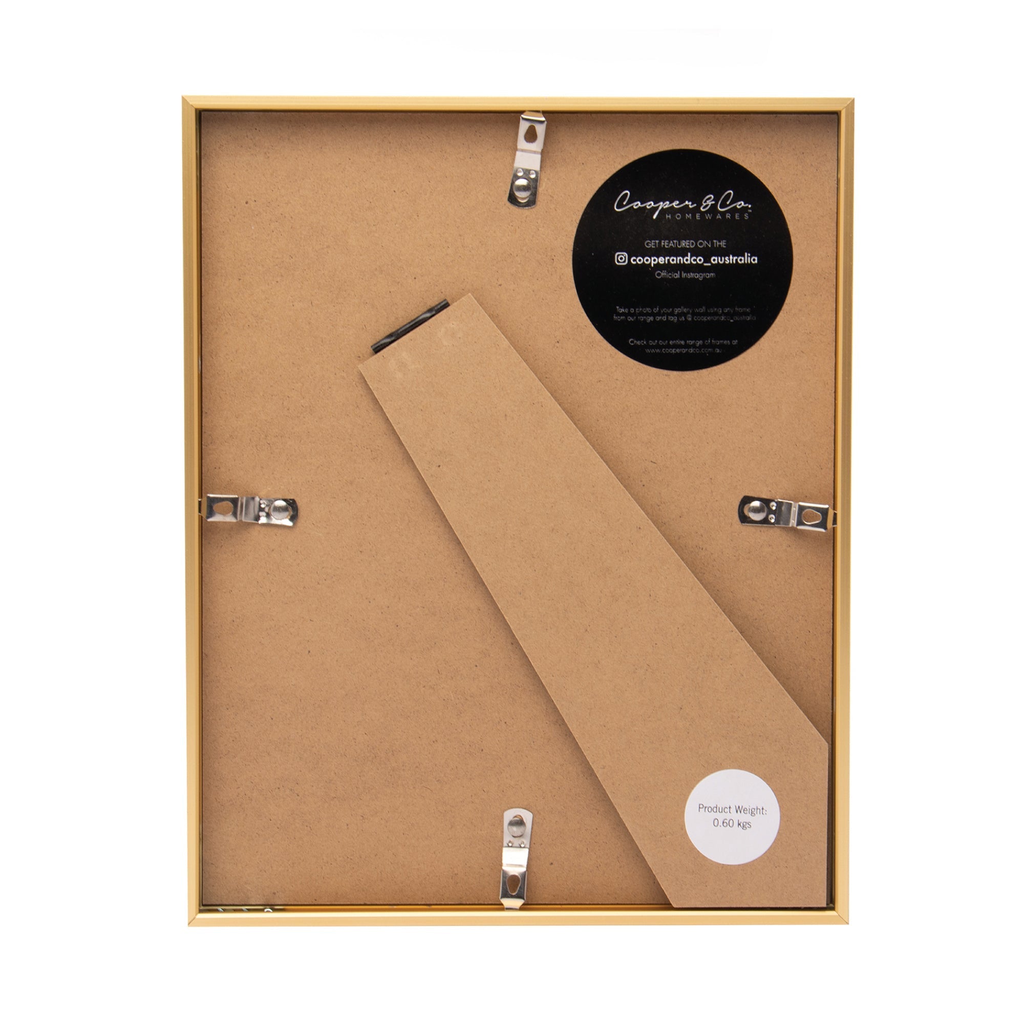 Set Of 2 20x25cm Mat to 13x18cm Premium Metal Photo Frames