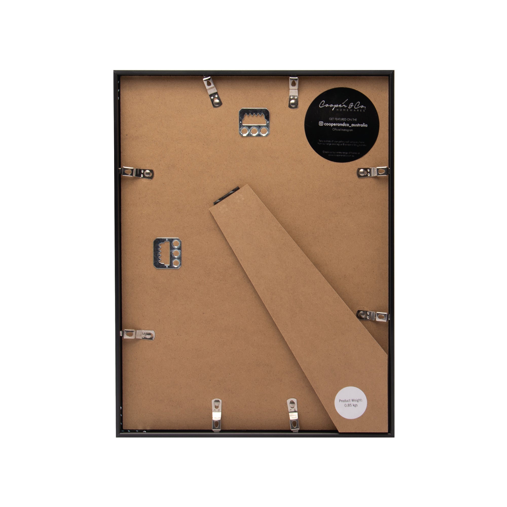 Set Of 2 25x33cm Mat to 20x25cm Premium Metal Photo Frames
