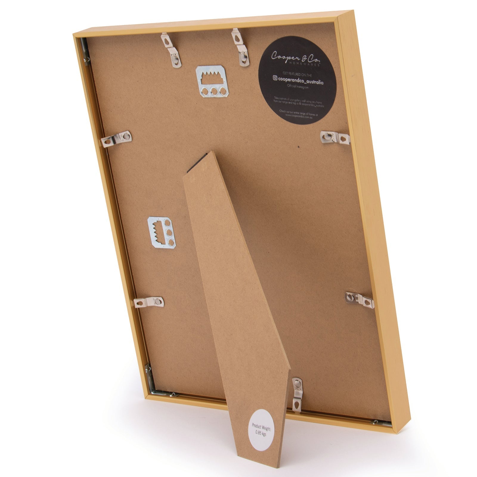 Set Of 2 25x33cm Mat to 20x25cm Premium Metal Photo Frames