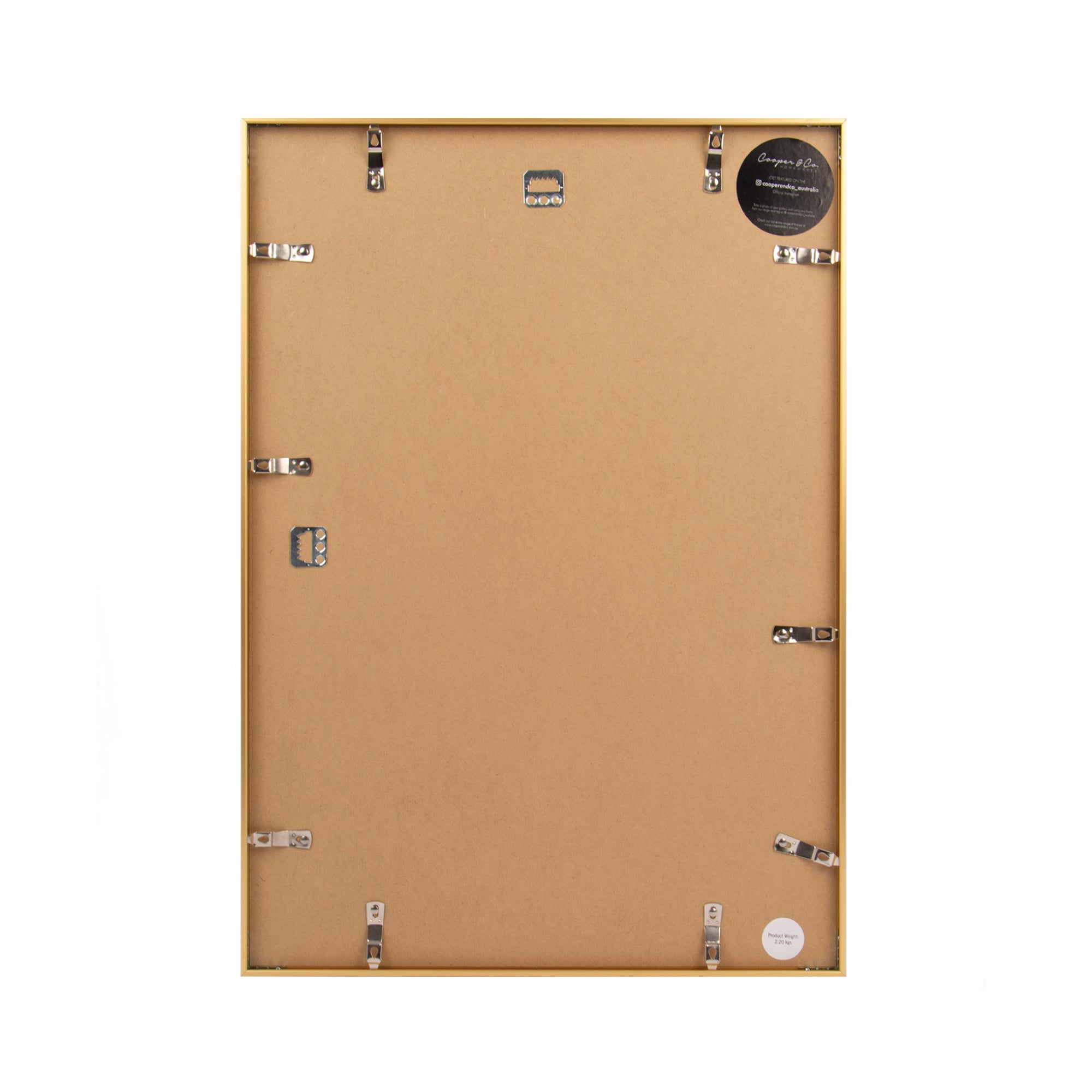 A2 Mat to A3 Premium Metal Photo Frame