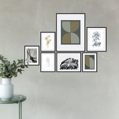 Instant Gallery Wall 7 Piece Frame Set