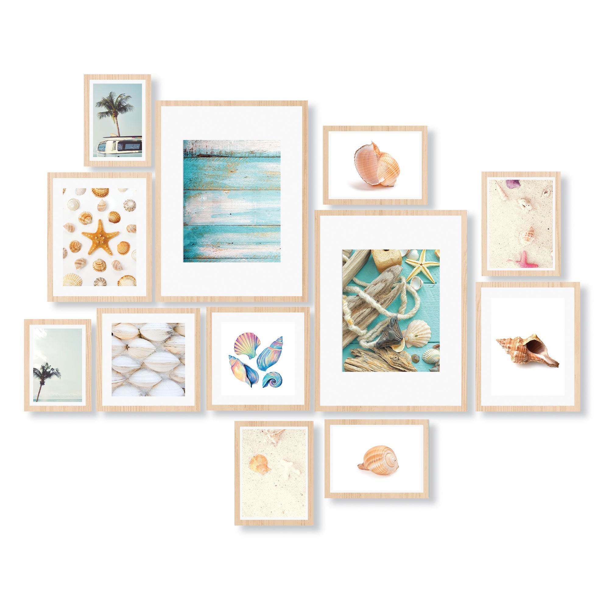 Instant Gallery Wall 12 Piece Frame Set