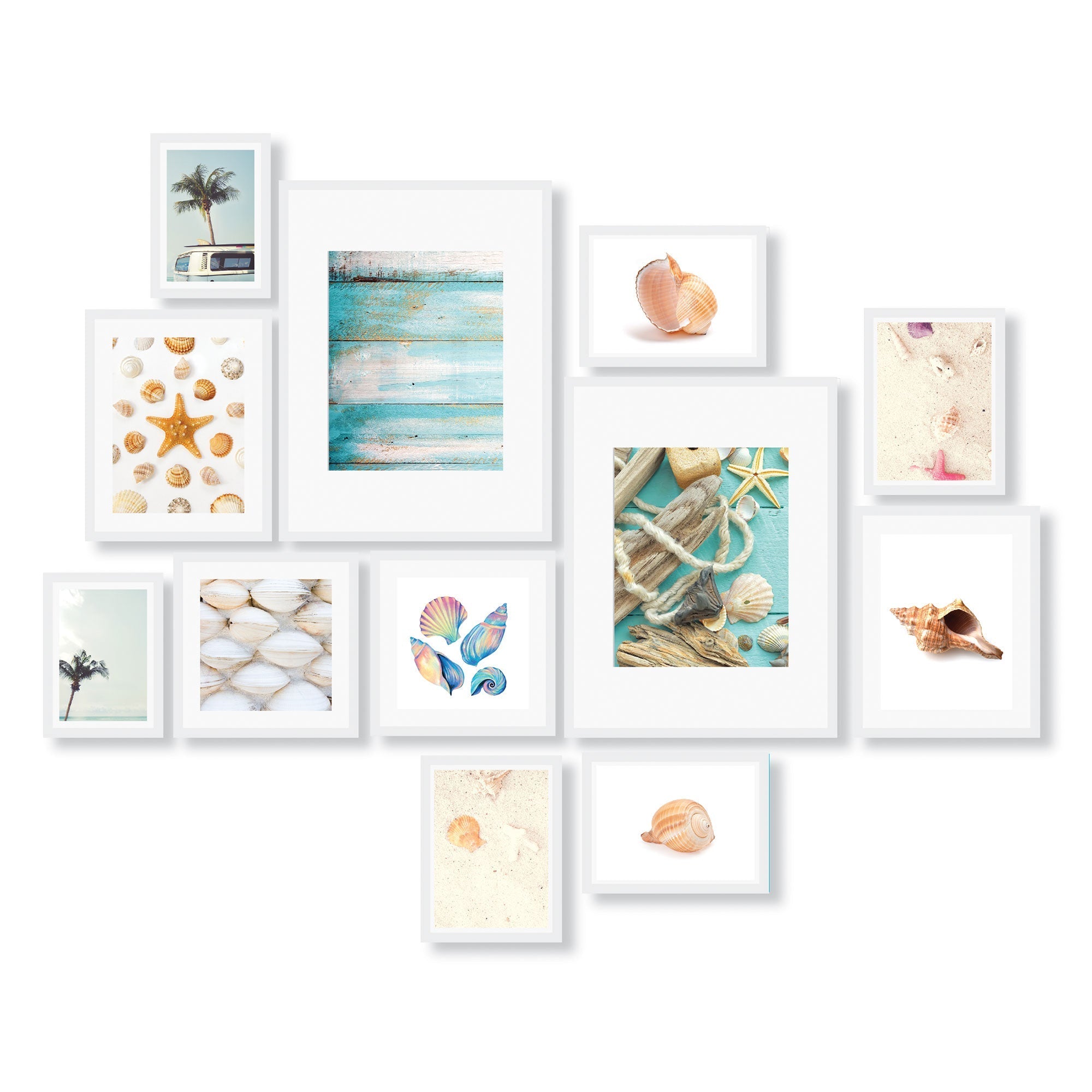 Instant Gallery Wall 12 Piece Frame Set