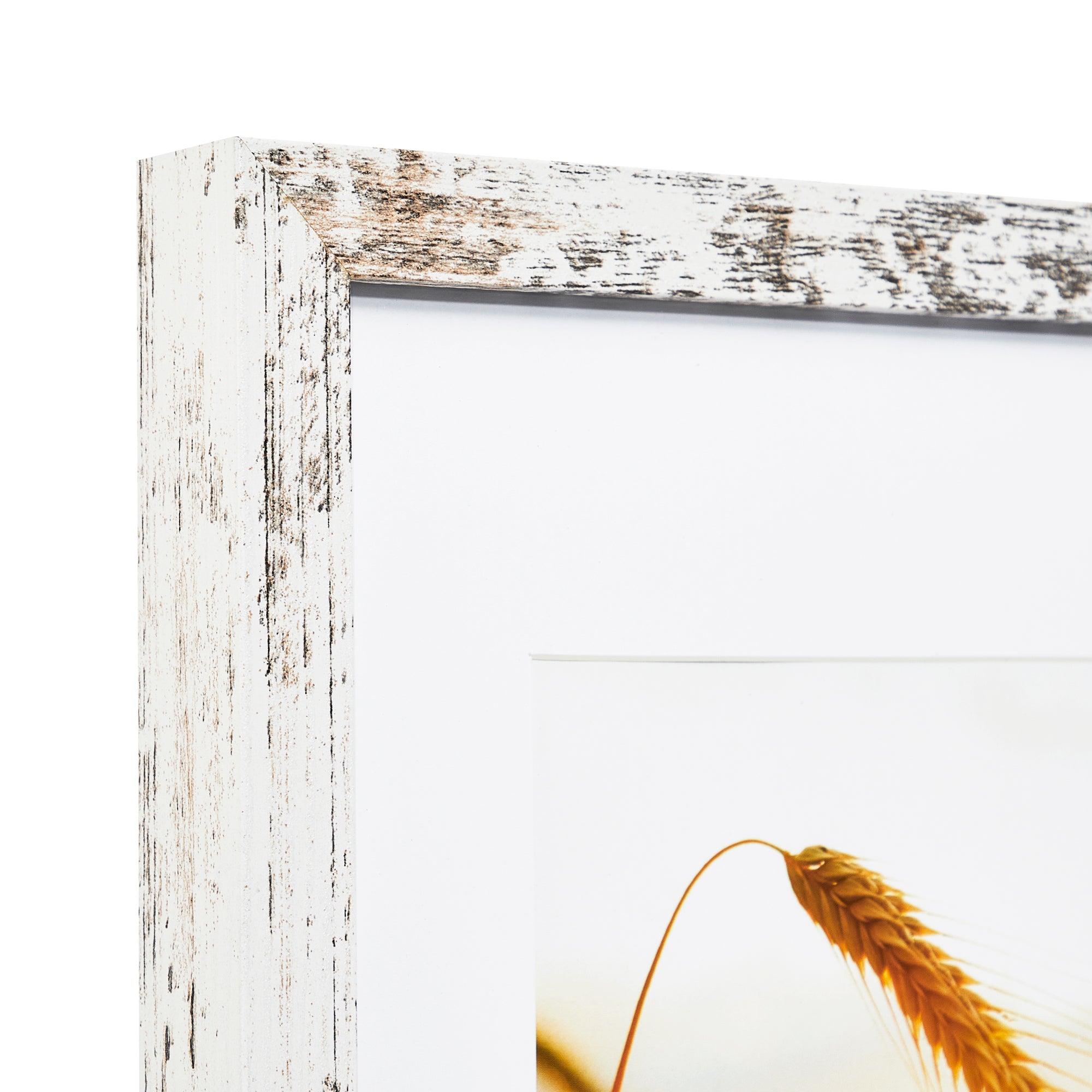 50x70cm Mat to 40x50cm Premium Rustic Wooden Photo Frame